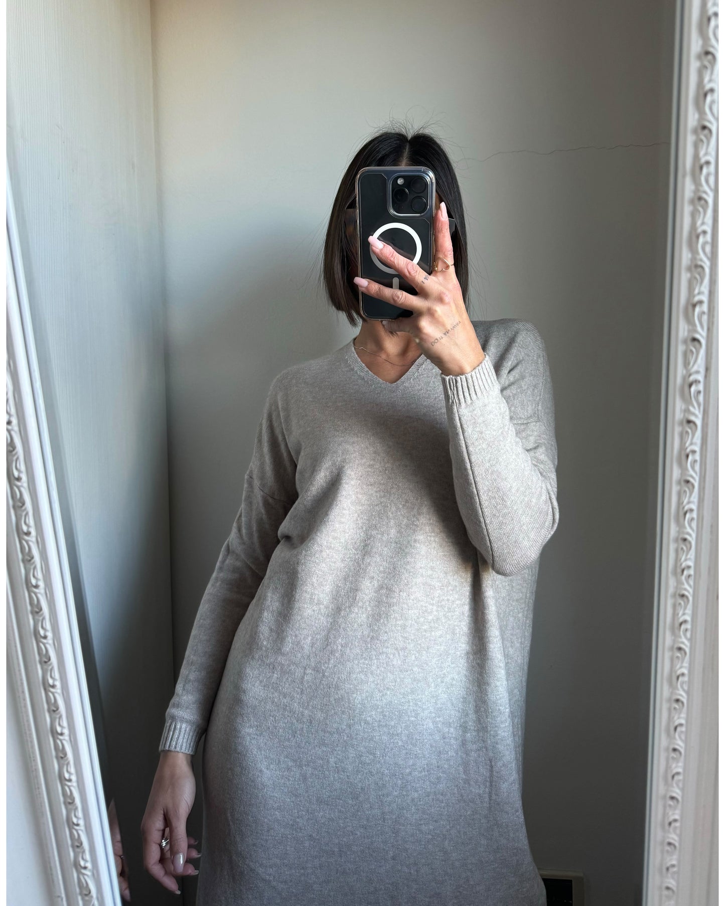 Abito in maglia Carolina