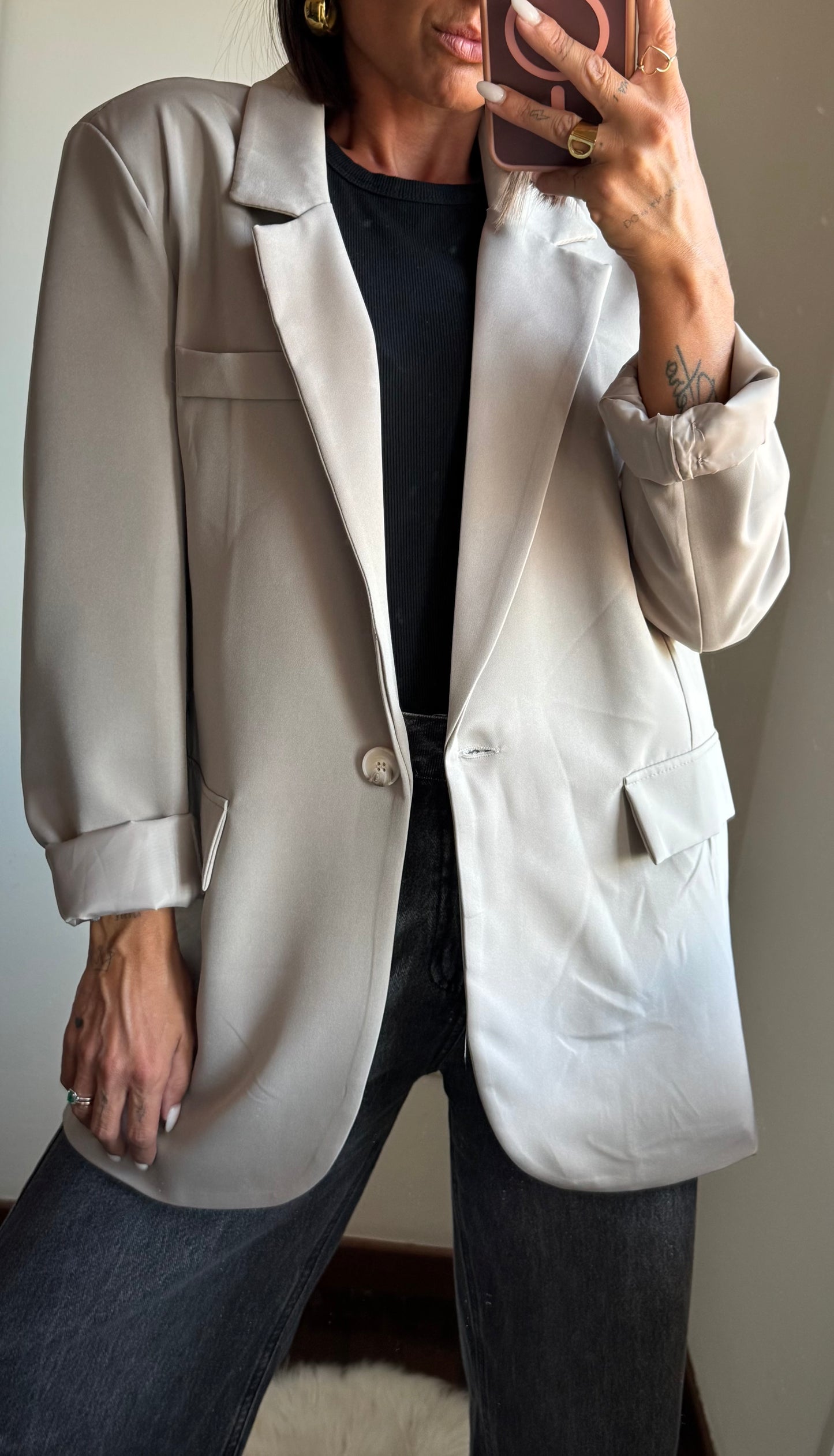 Blazer over