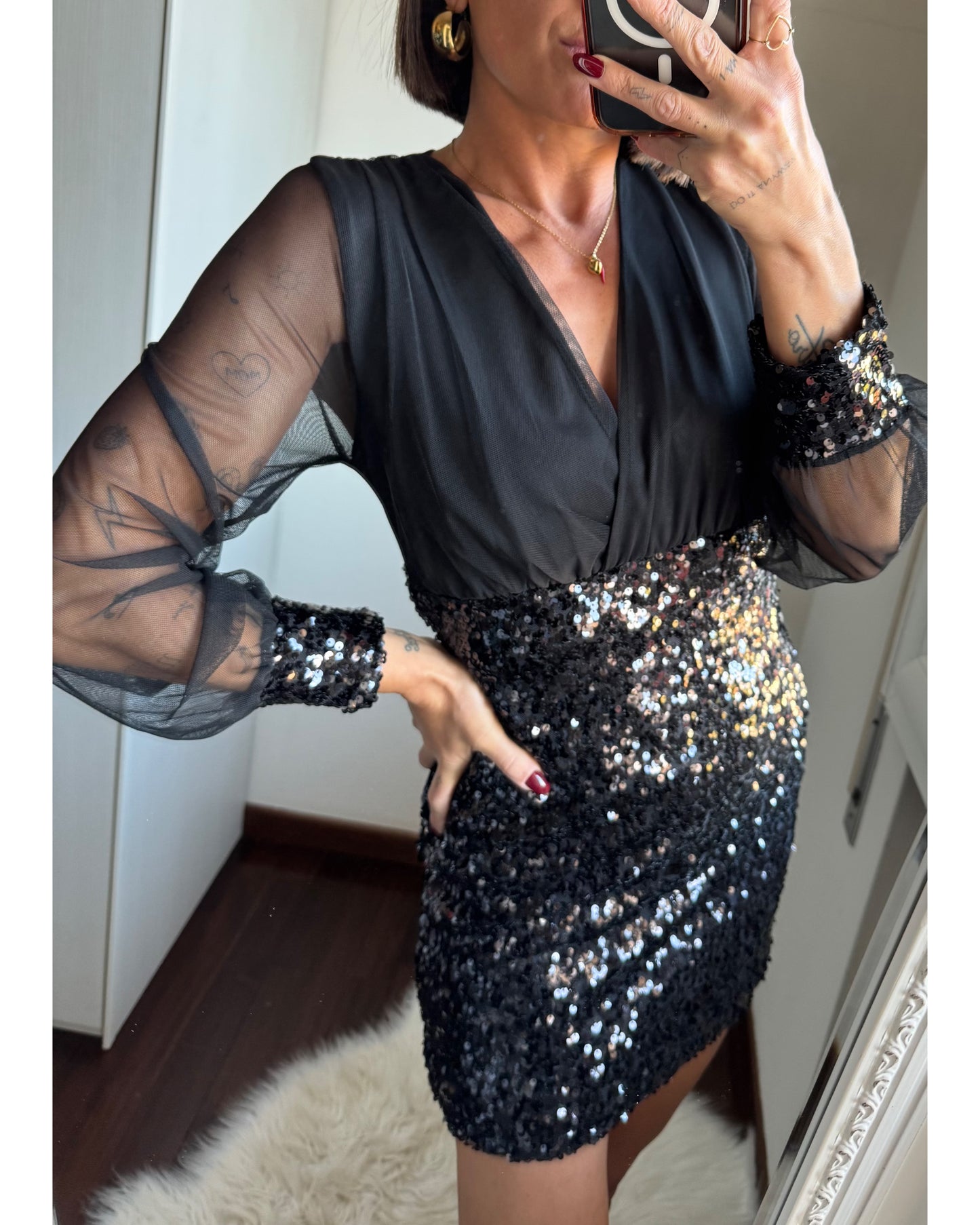 Abito paillettes