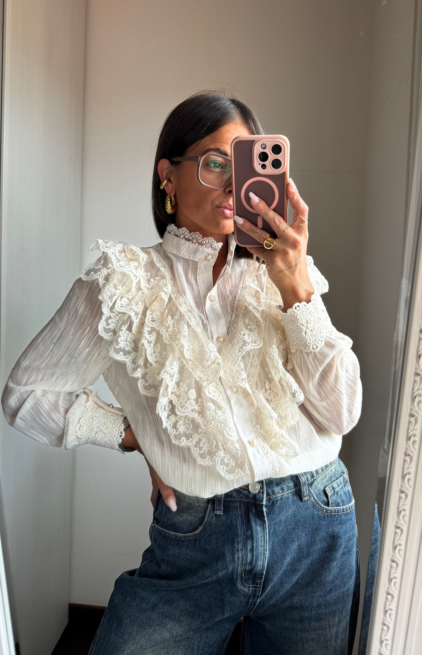 Camicia romantic