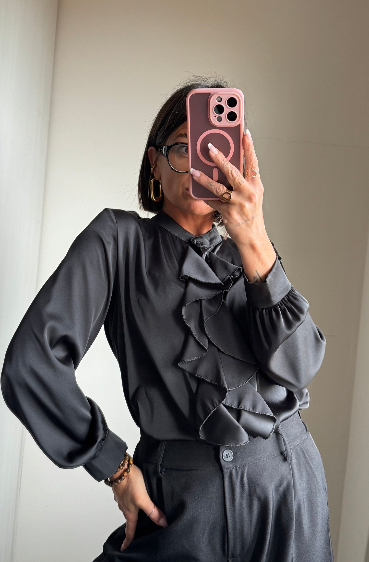 Camicia volant