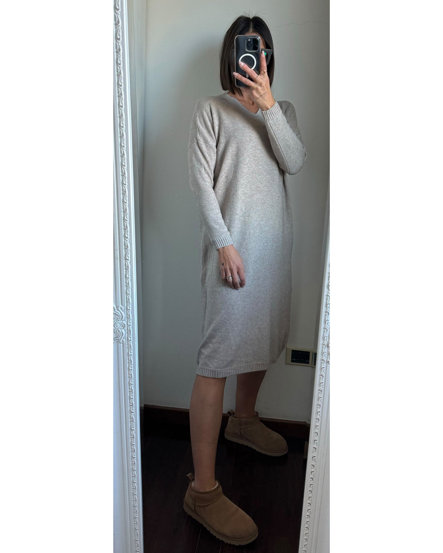 Abito in maglia Carolina
