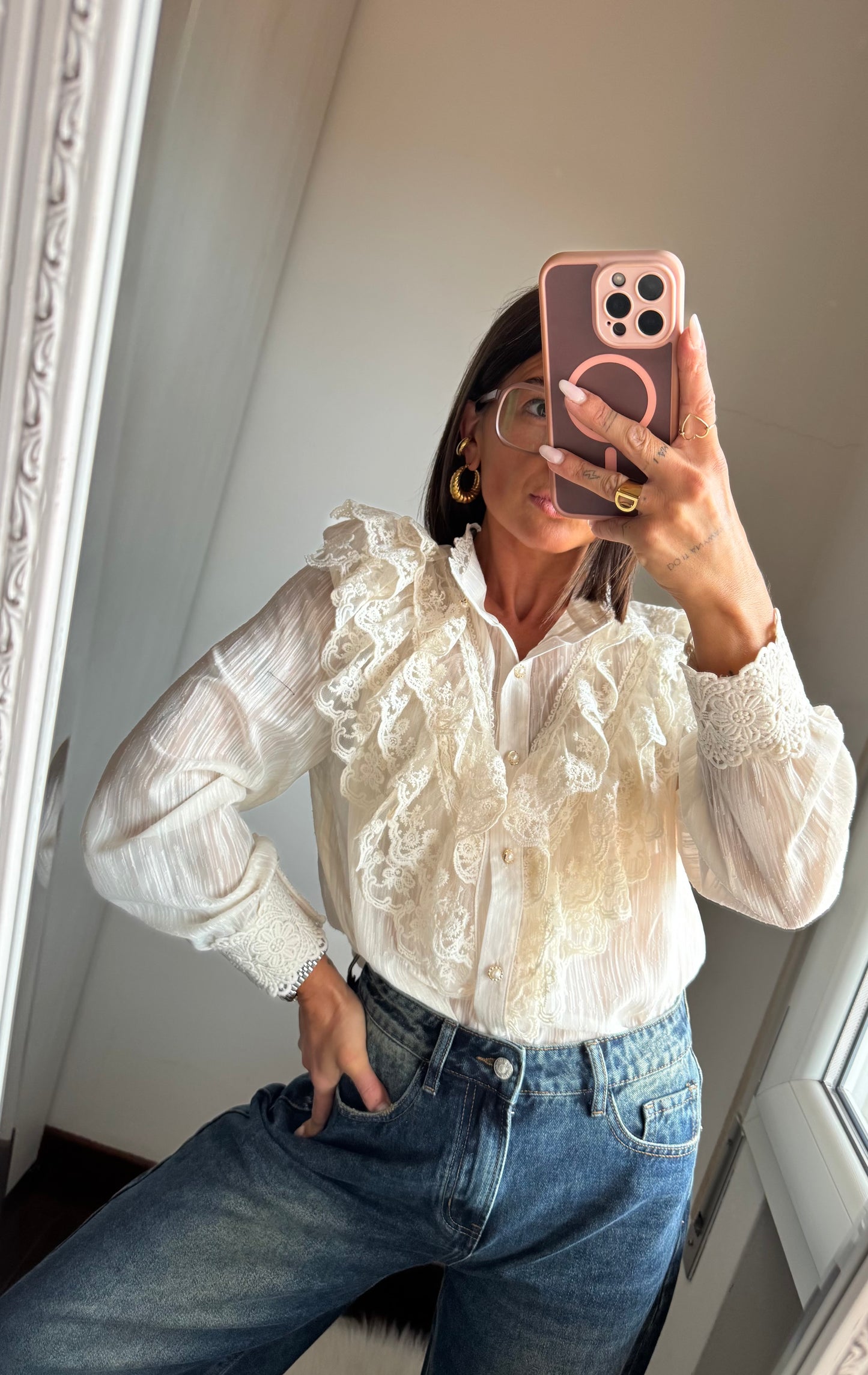 Camicia romantic