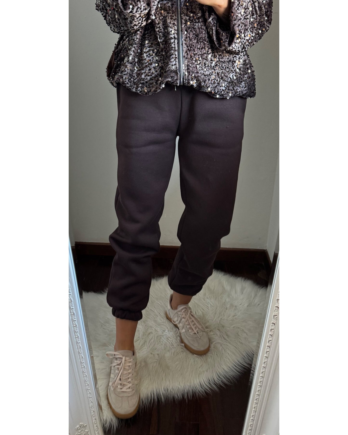 Pantalone tuta Lumina felpato