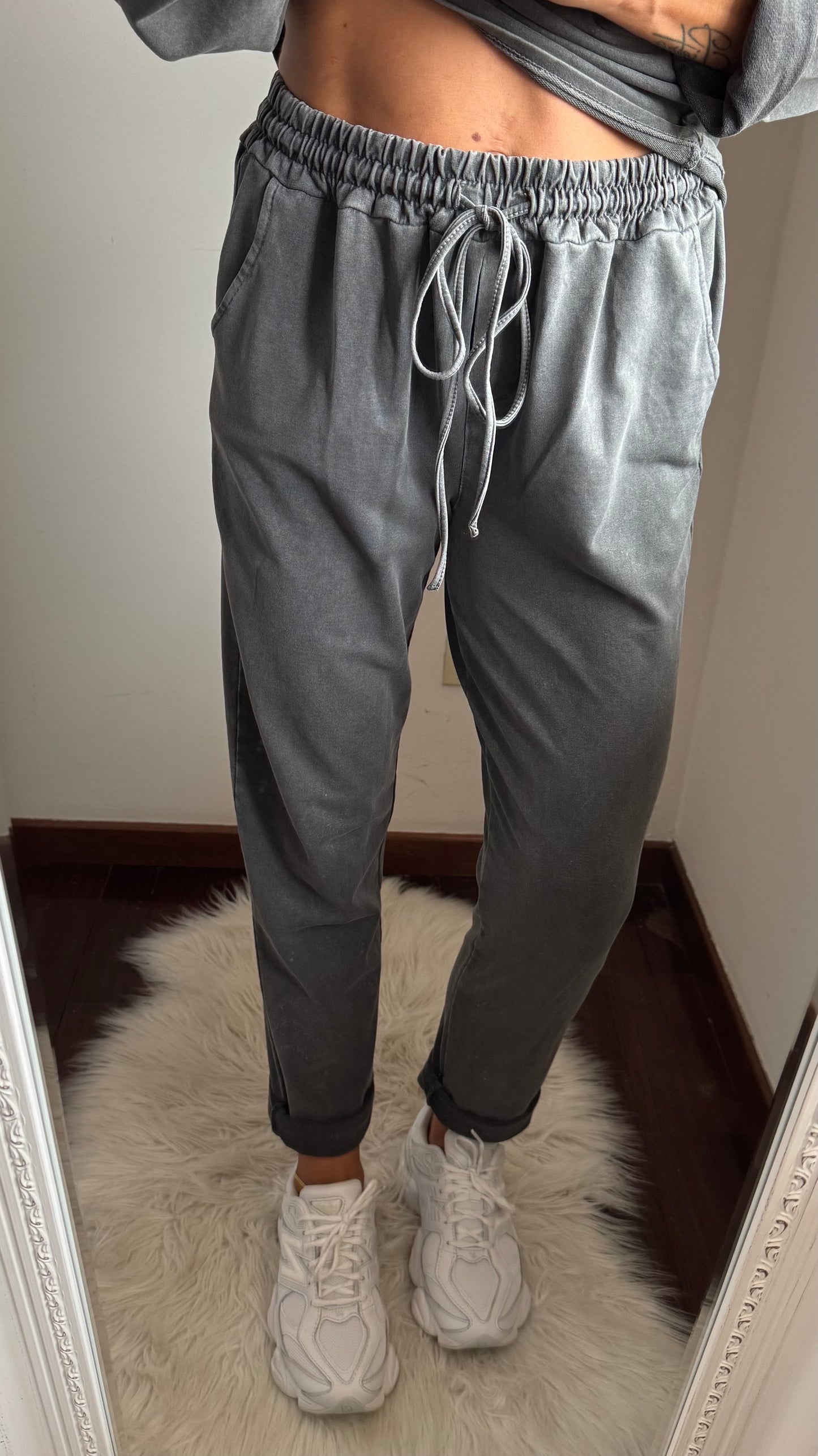 Coordinato tuta Martina STONE WASH