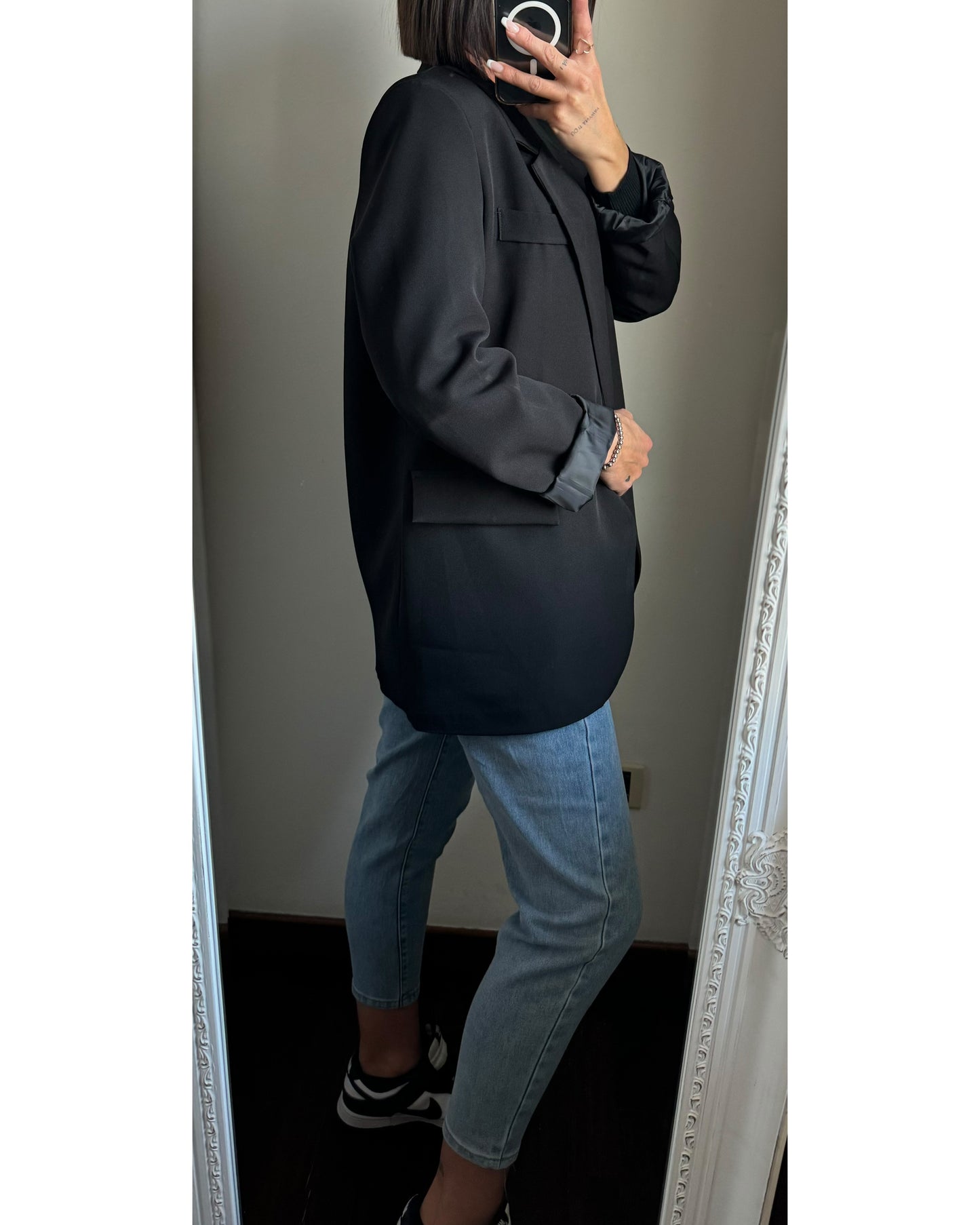 Blazer oversize black