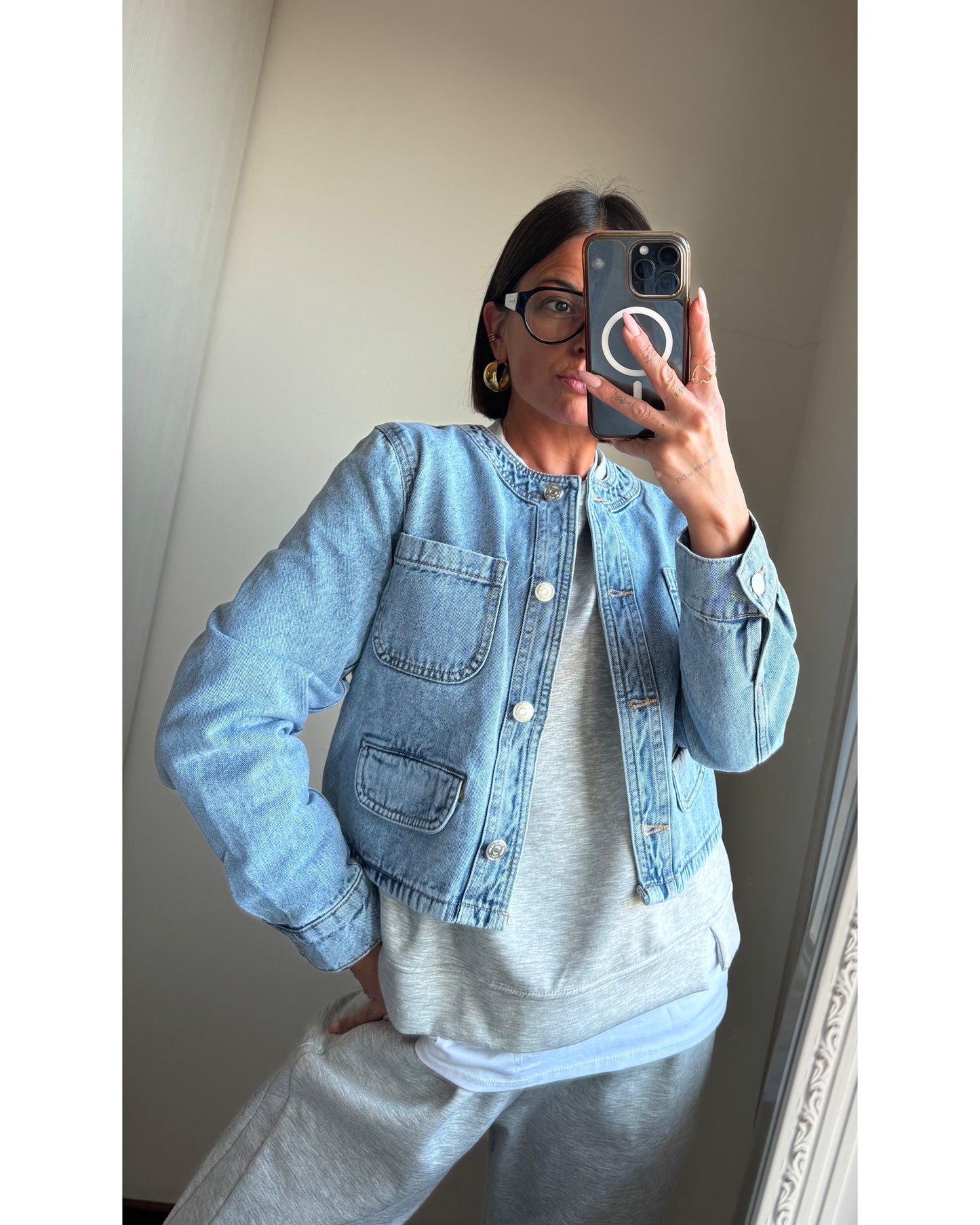 Giacca denim Aspen