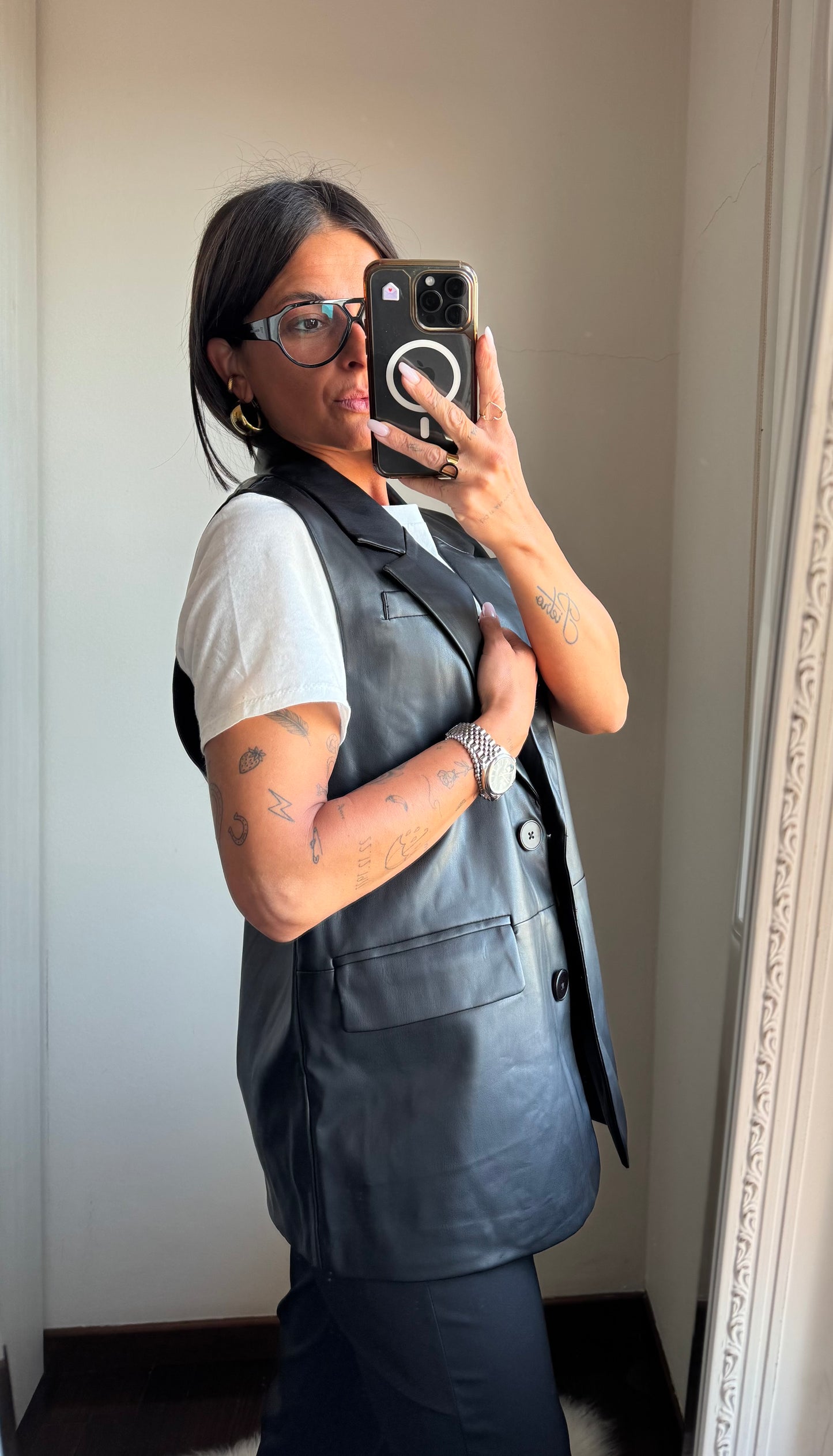 Gilet ecopelle