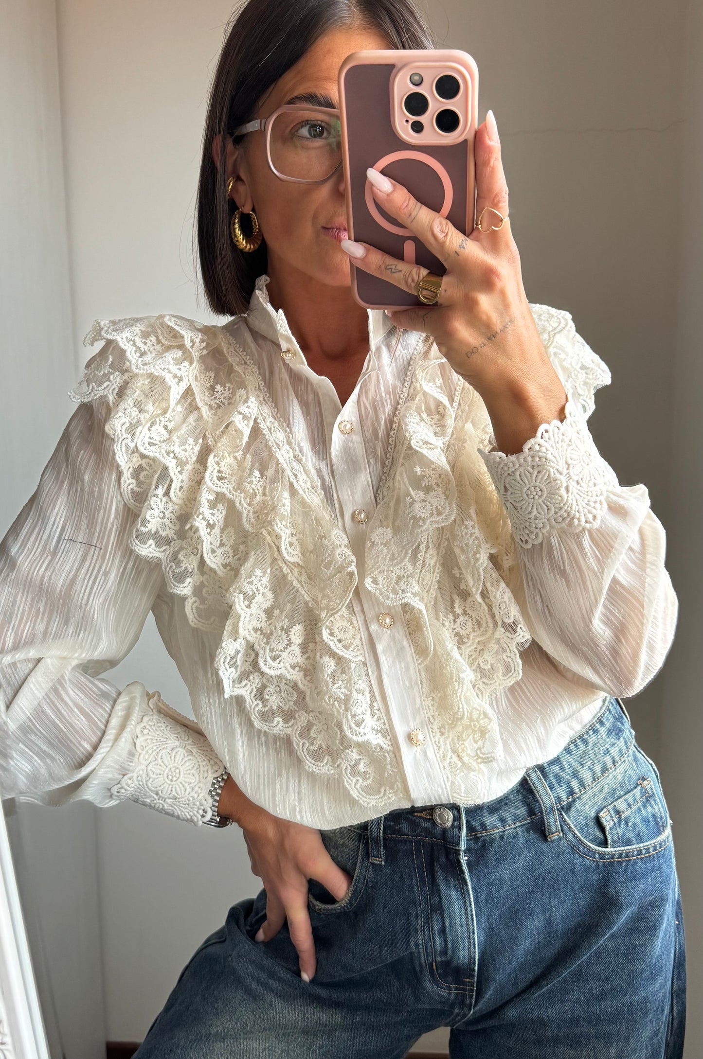 Camicia romantic