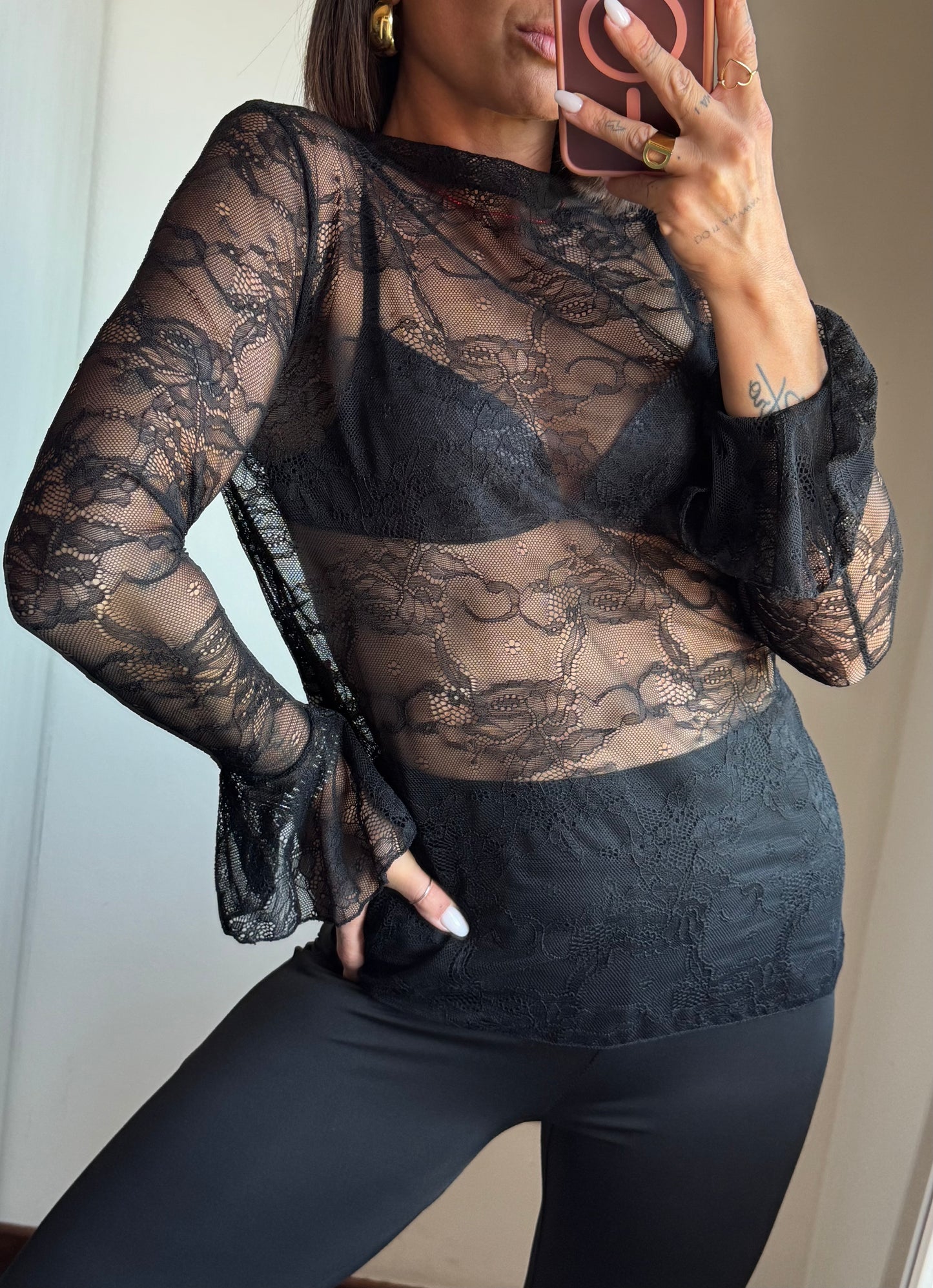Maglia pizzo