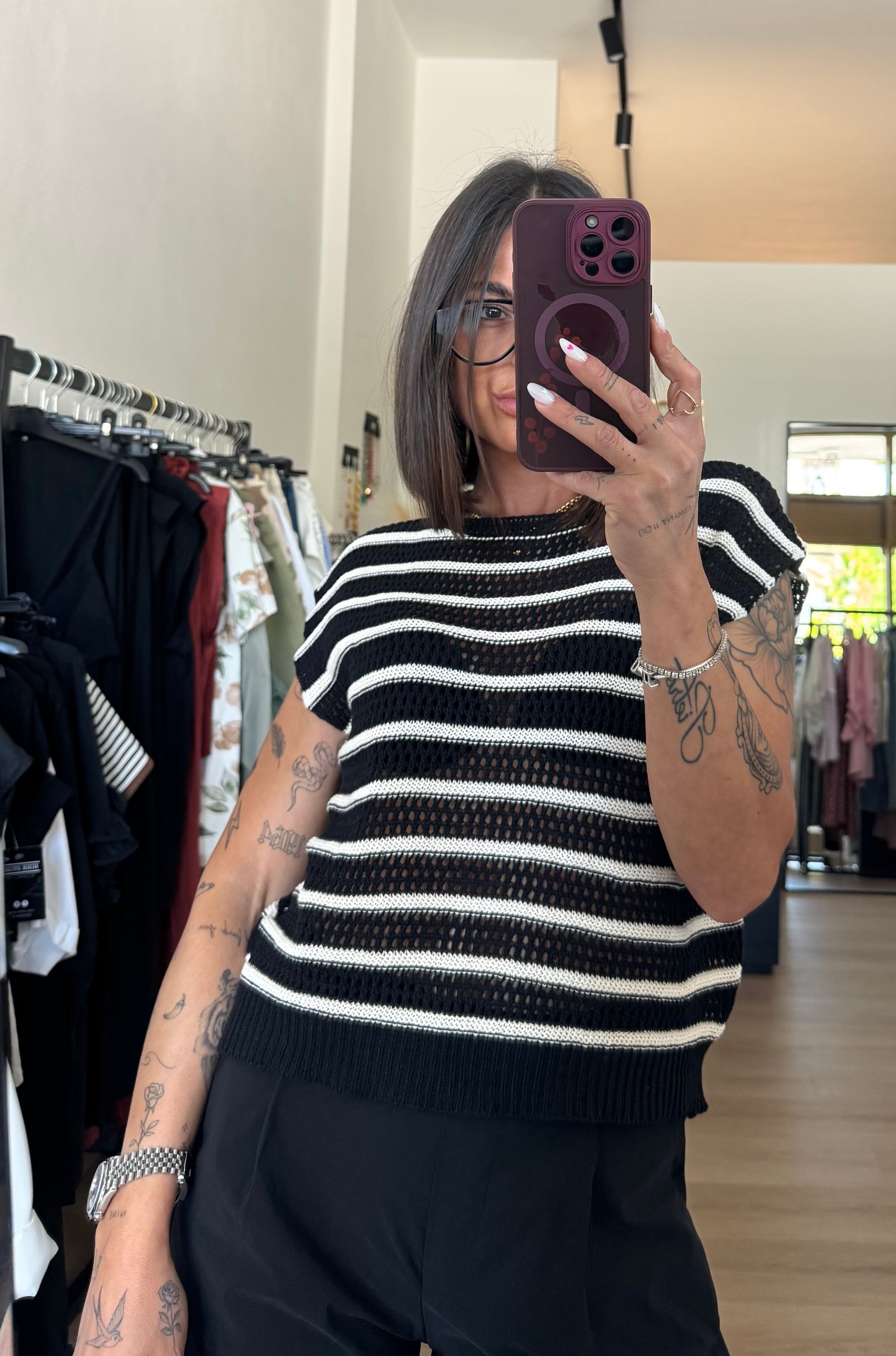 Top in maglia
