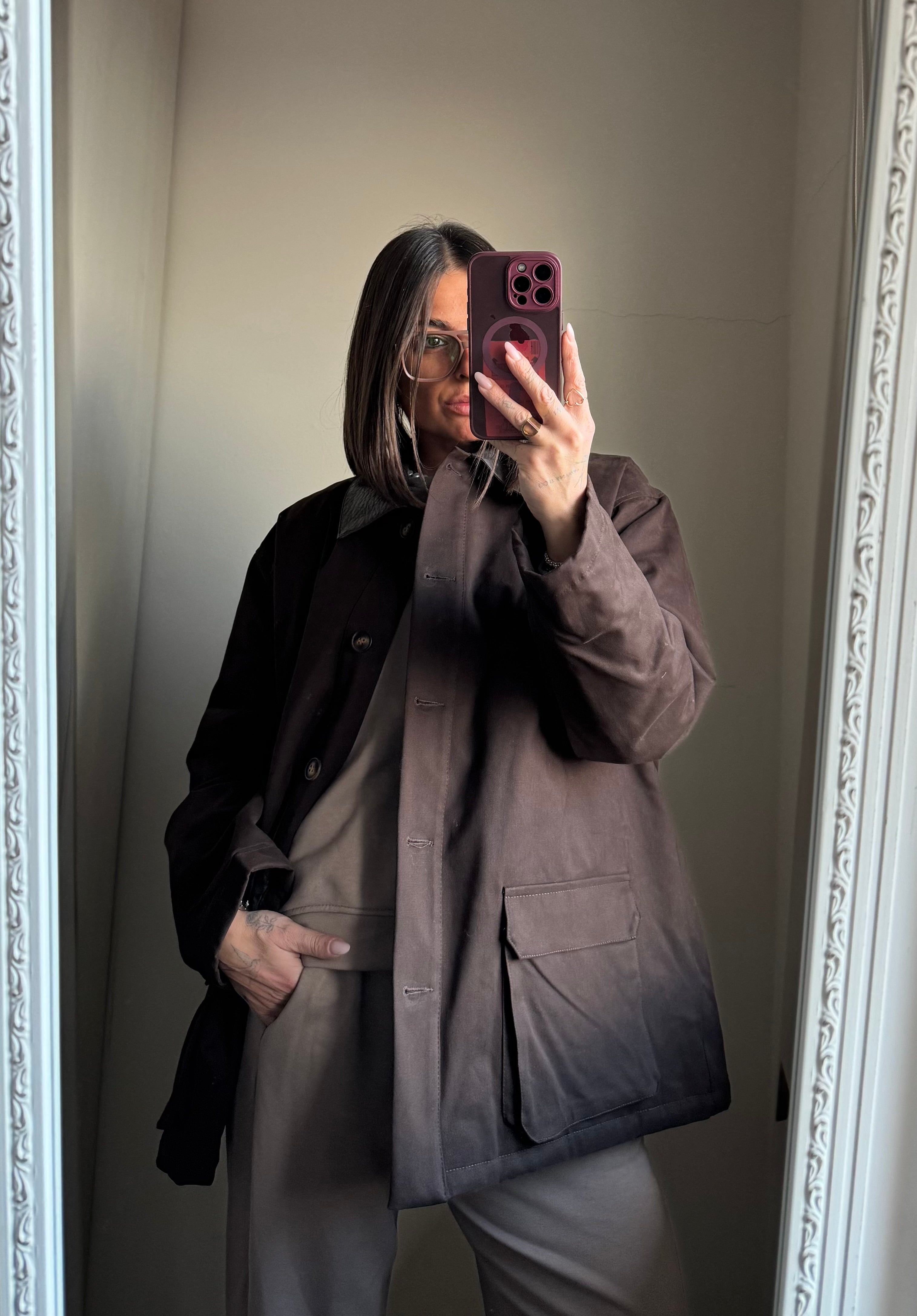 Giacca trapuntata internamente Lumina