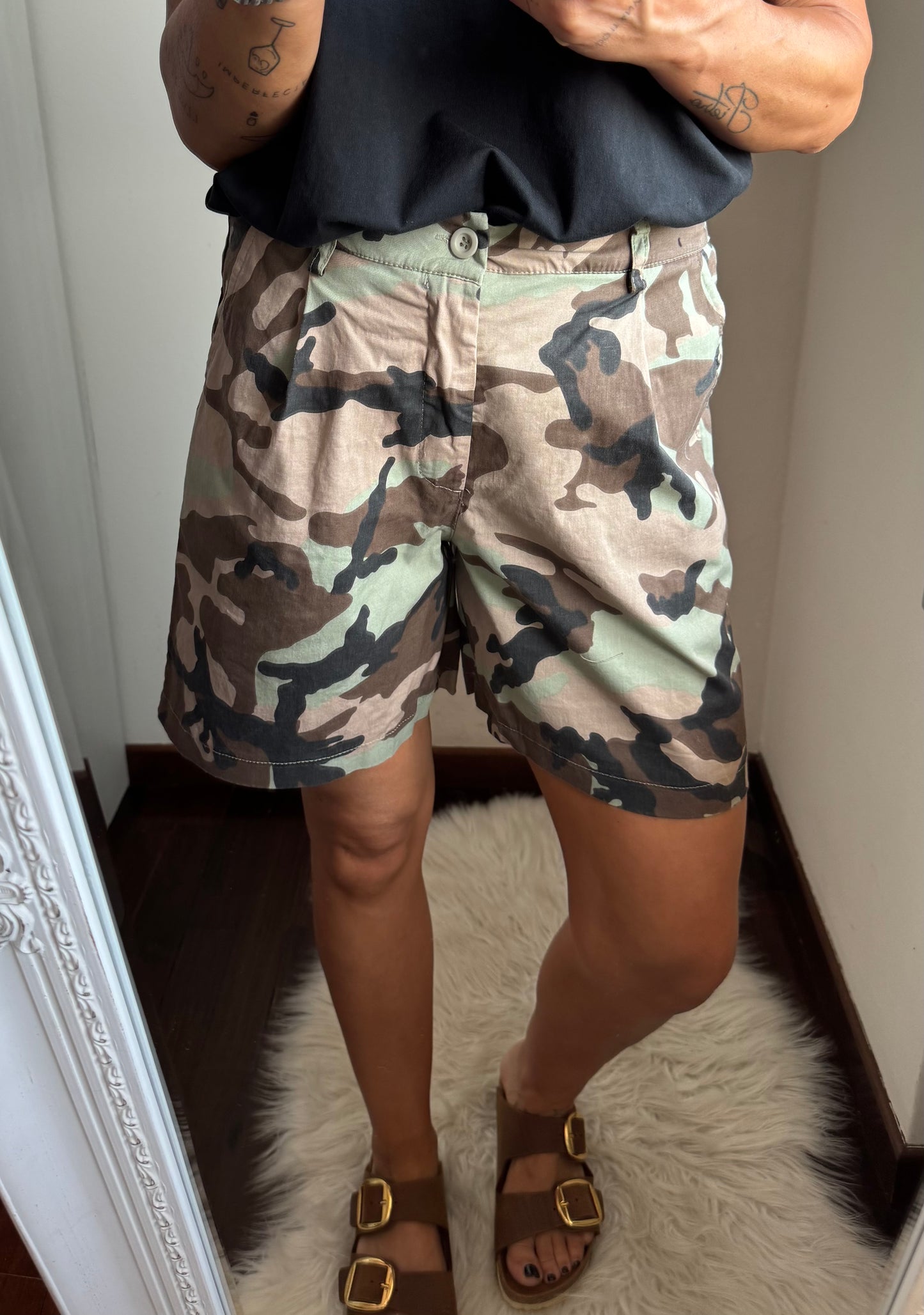 Pantaloncino camouflage