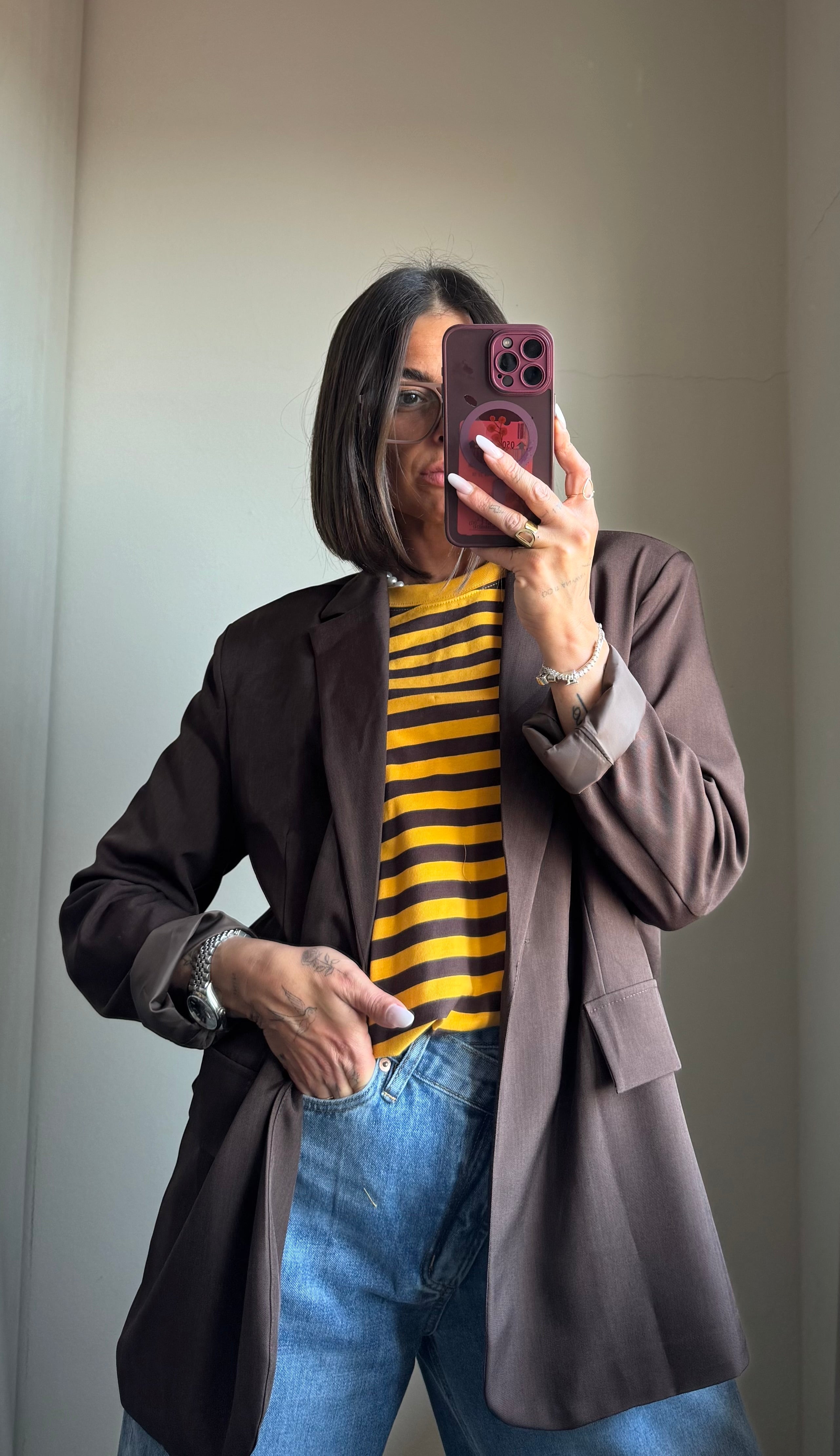 Blazer Mavi