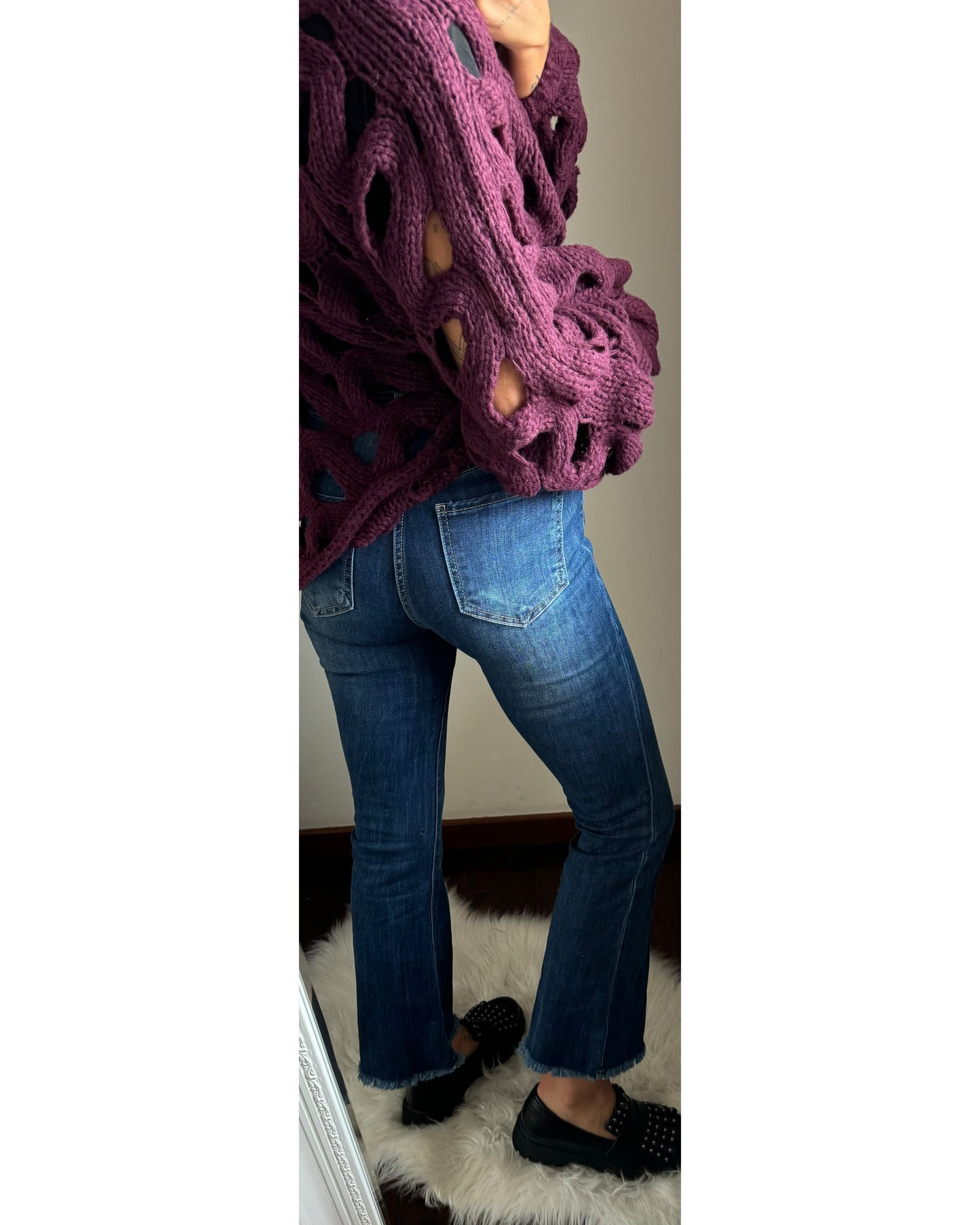 Jeans a trombetta