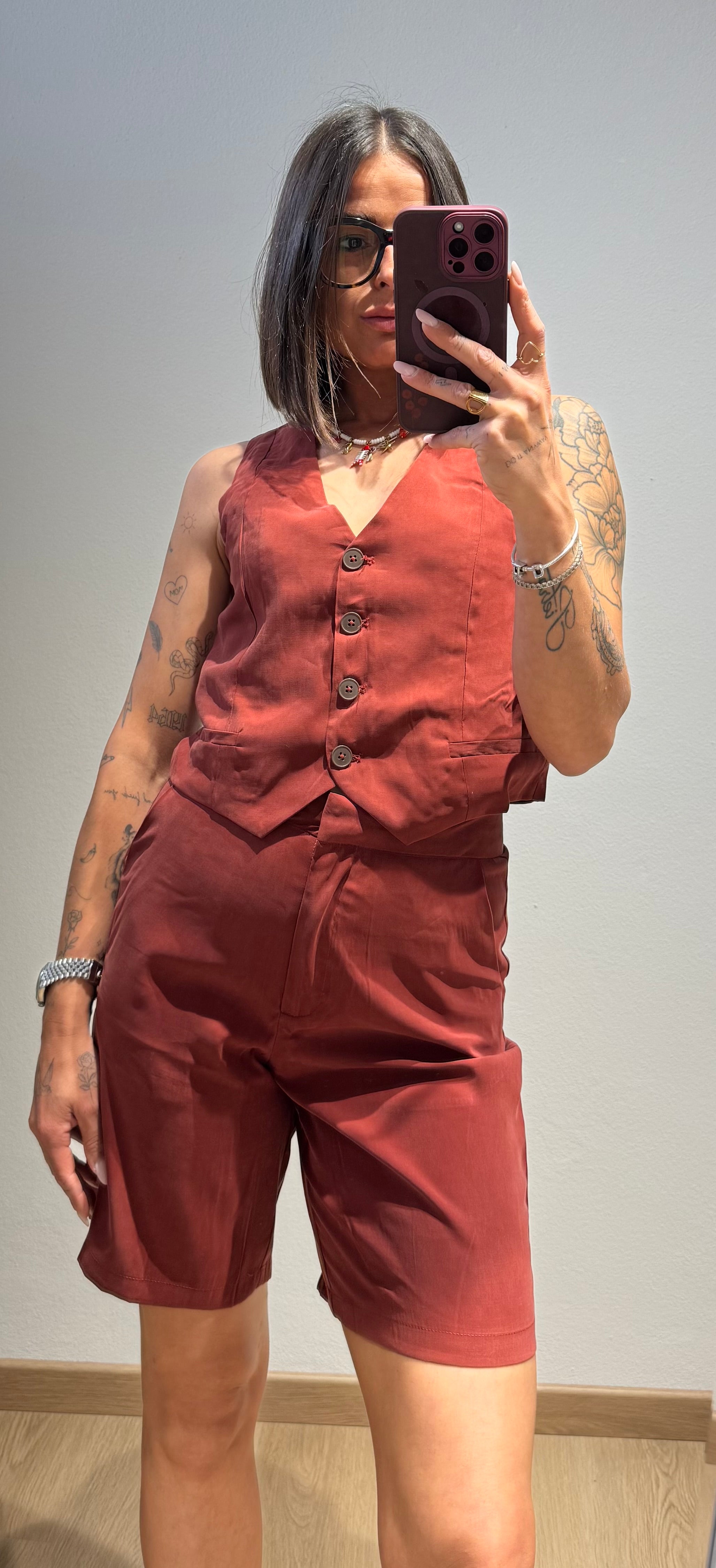 Coordinato rouge
