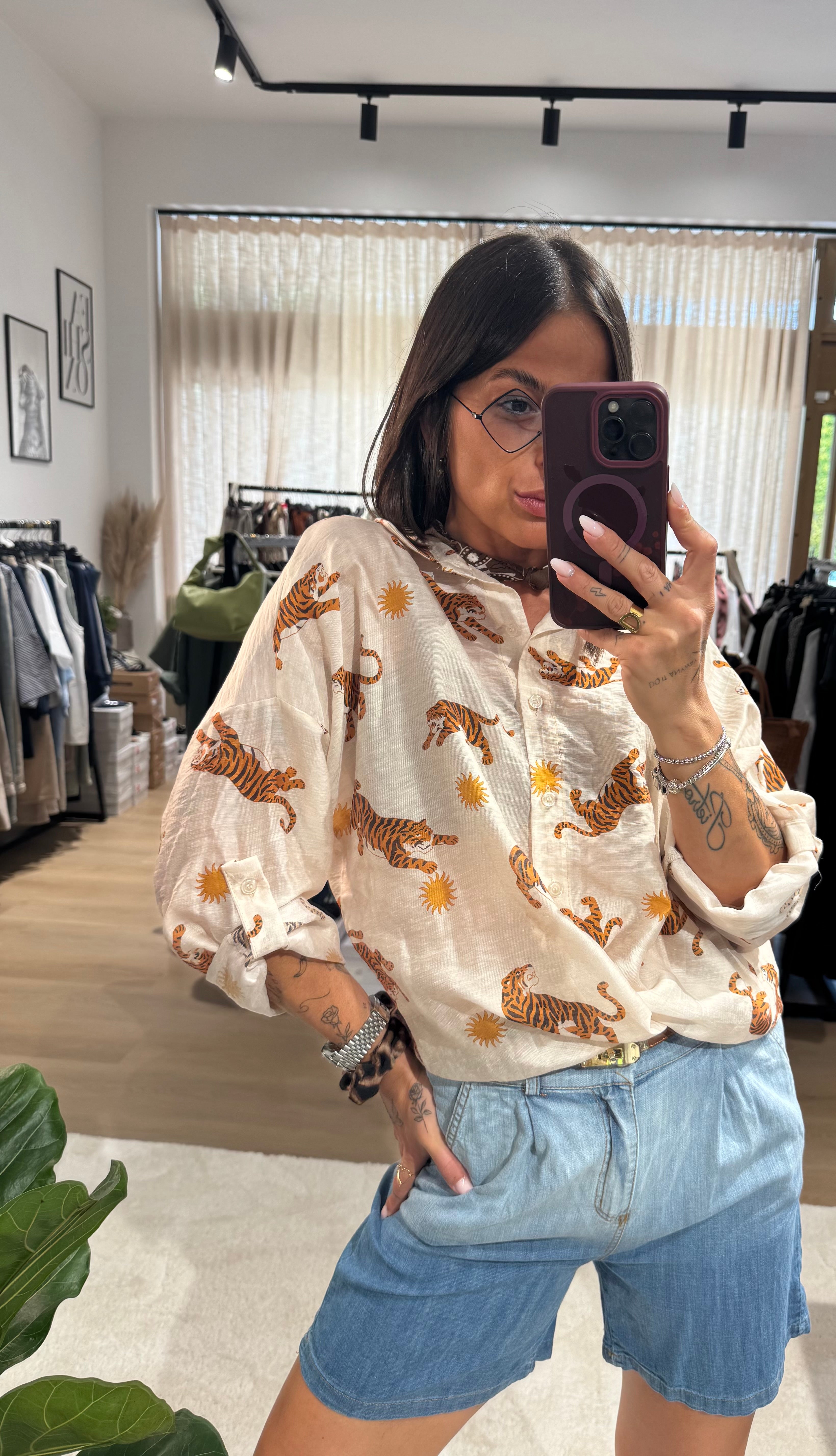 Camicia tiger