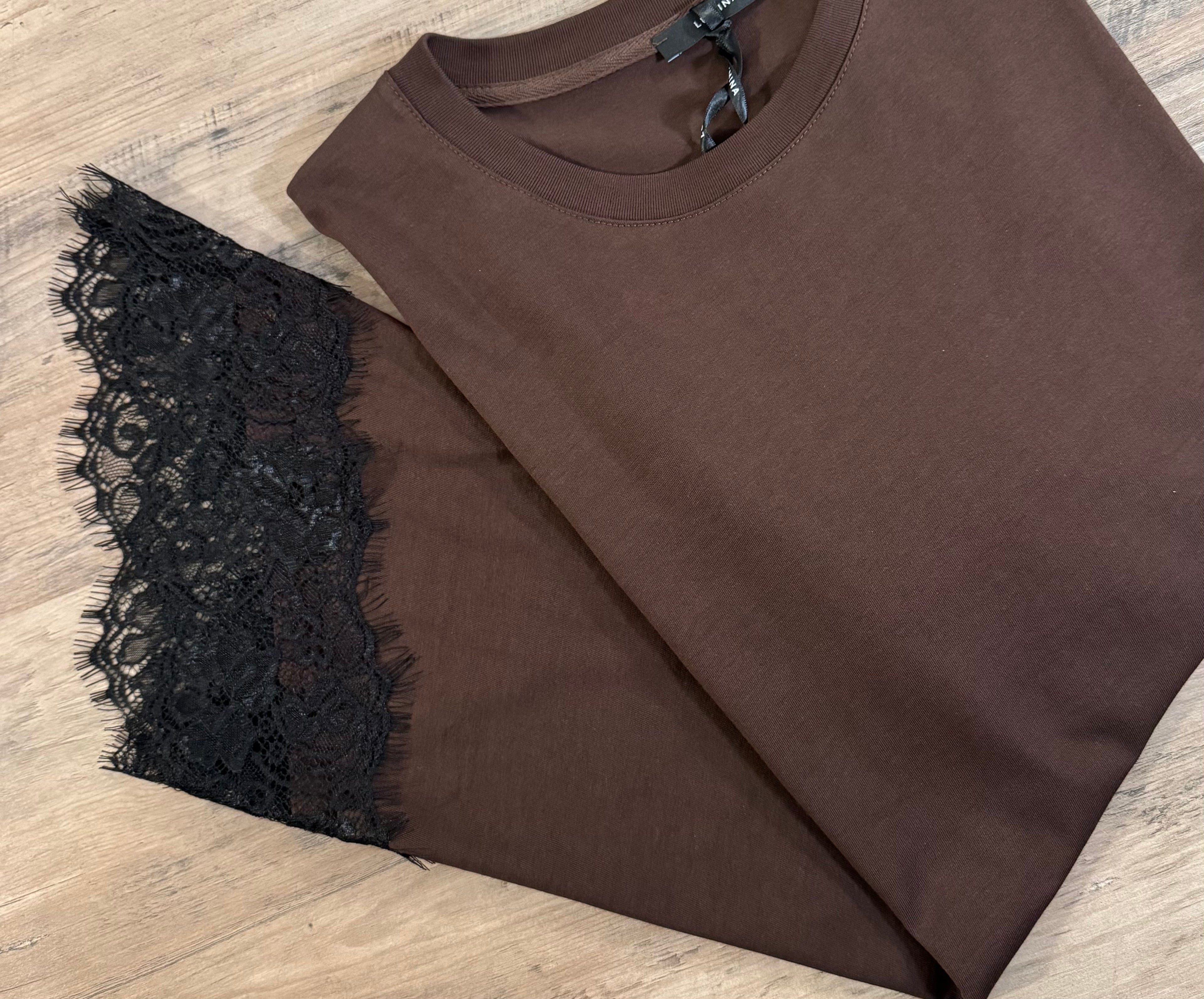 T-shirt pizzo Lumina