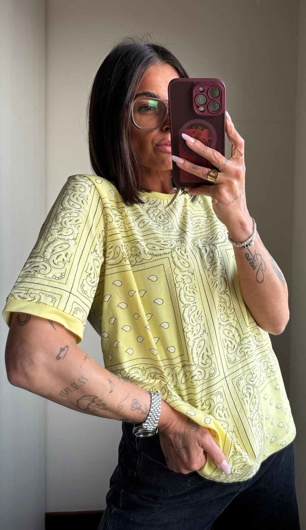 T-shirt bandana