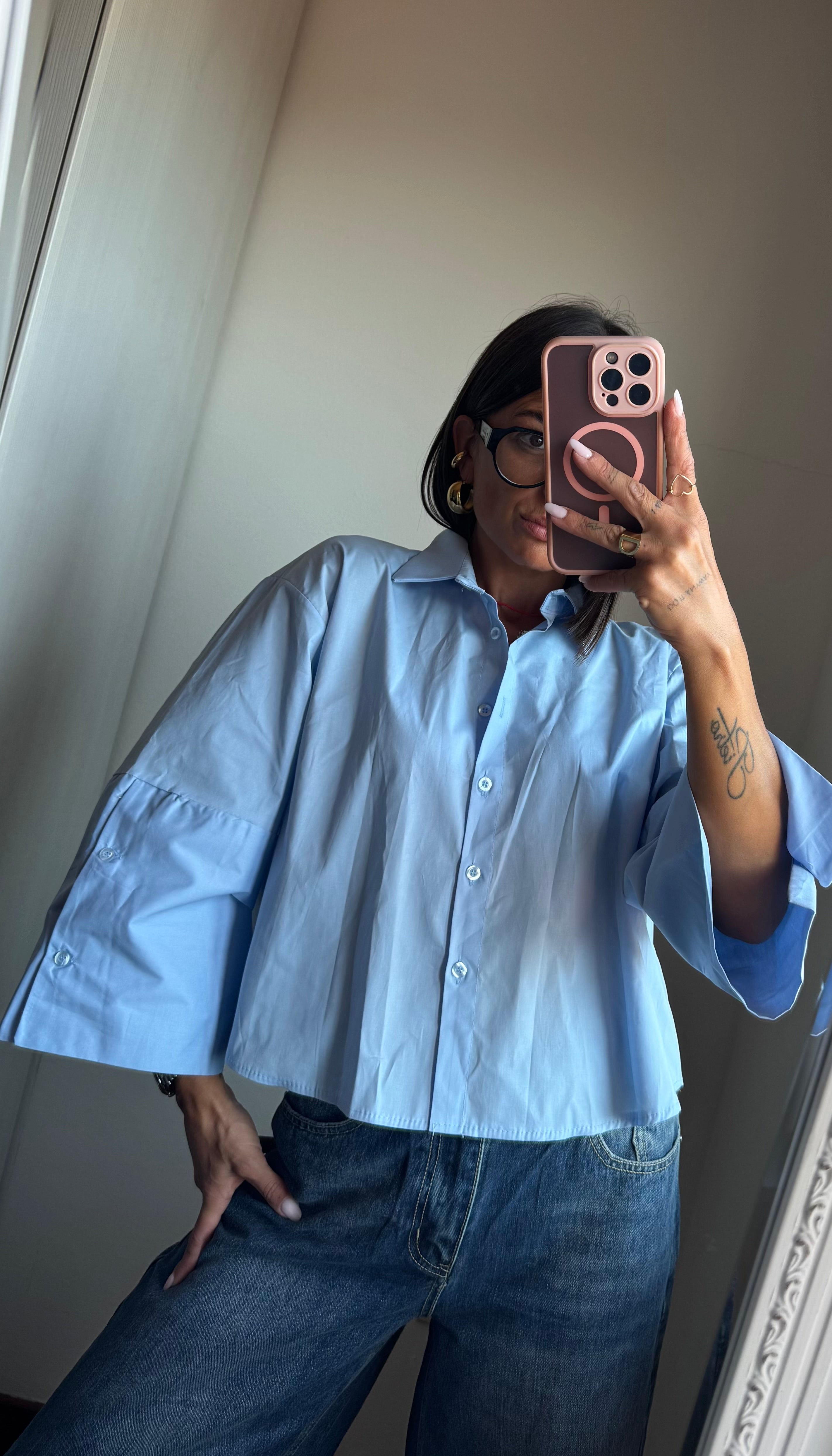 Camicia crop Altamira