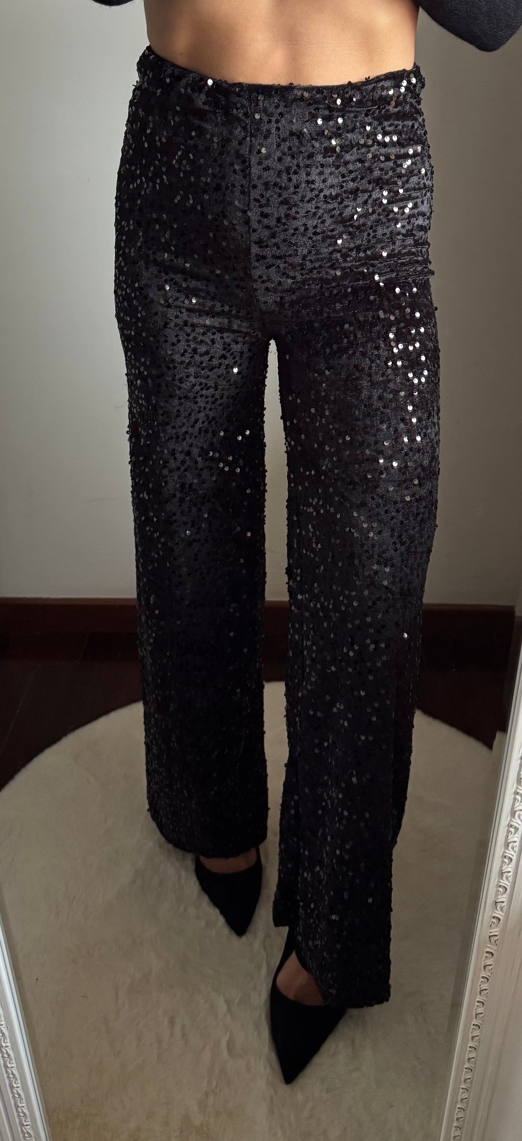 Pantalone paillettes