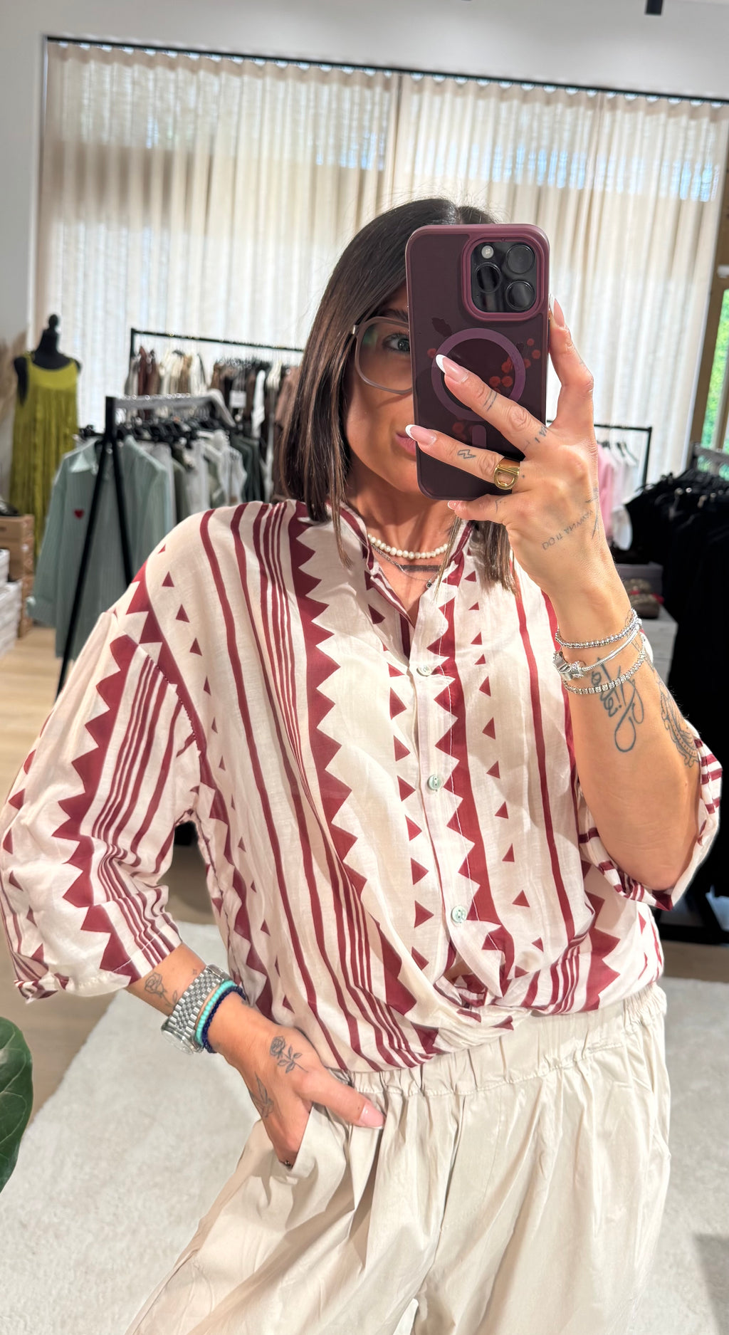 Camicia India