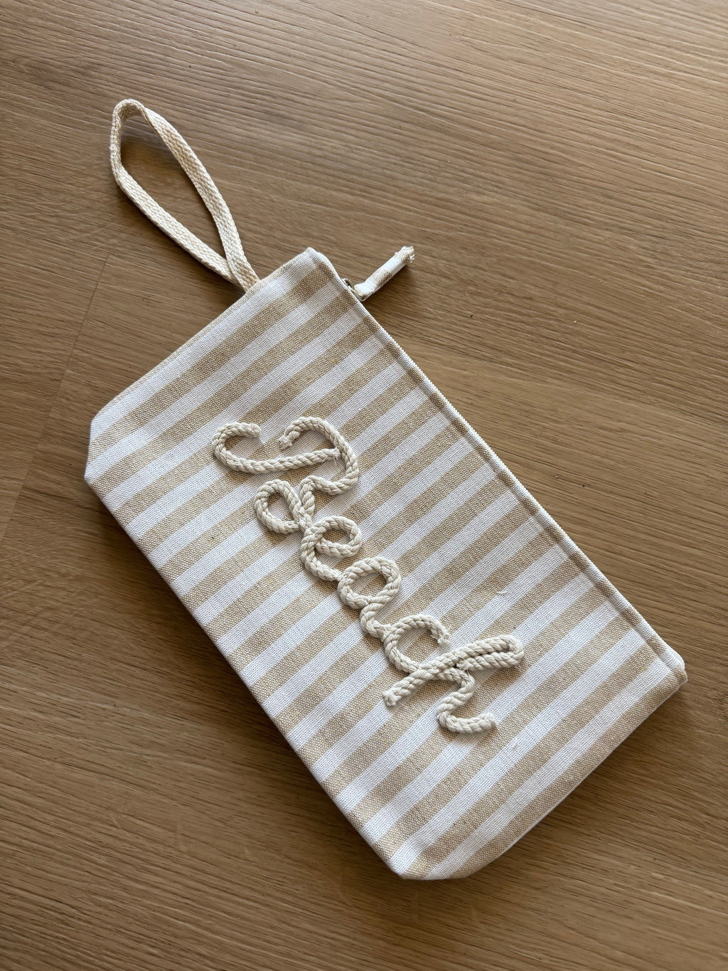 Pochette beach righe