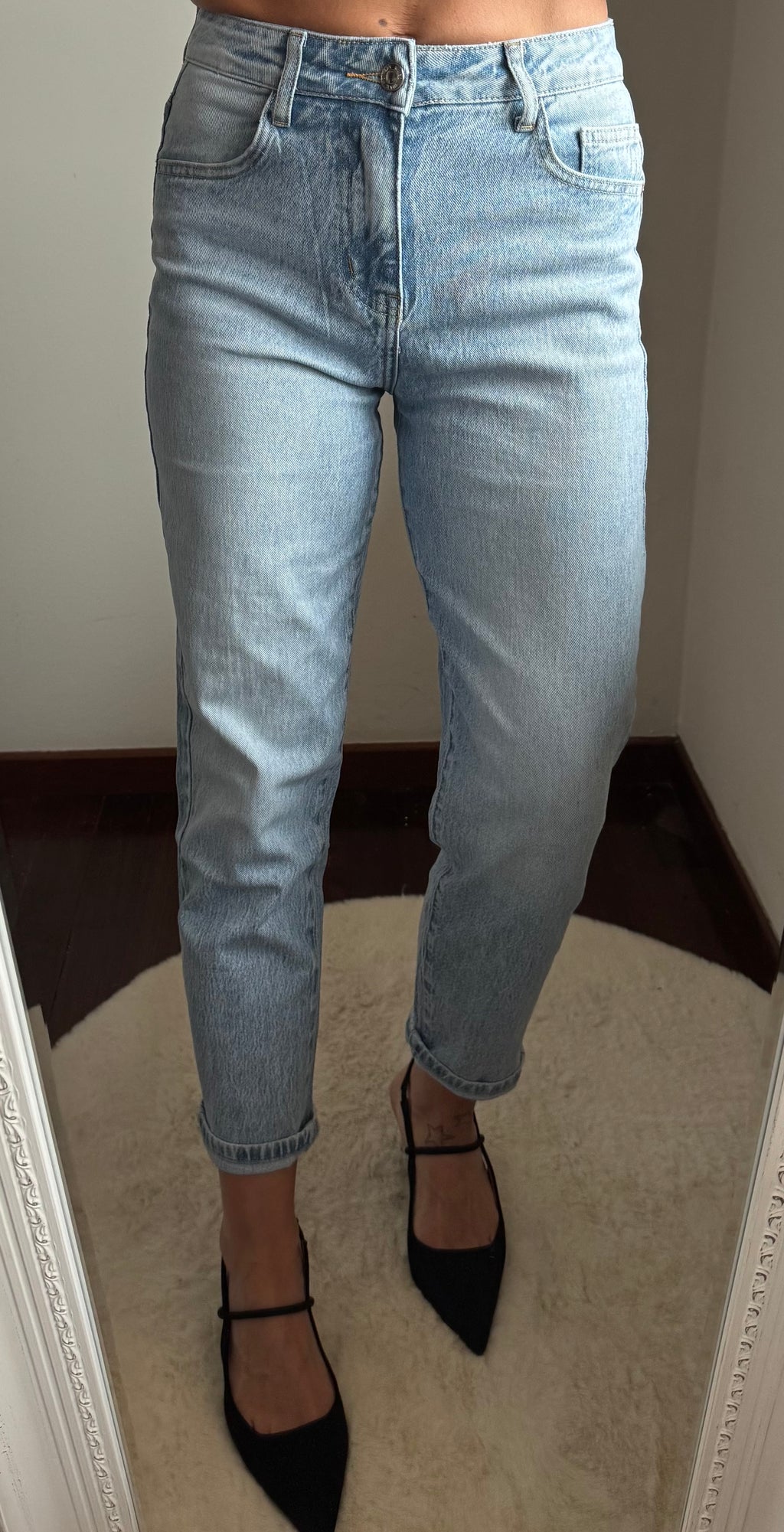 Jeans MOMFIT light blue