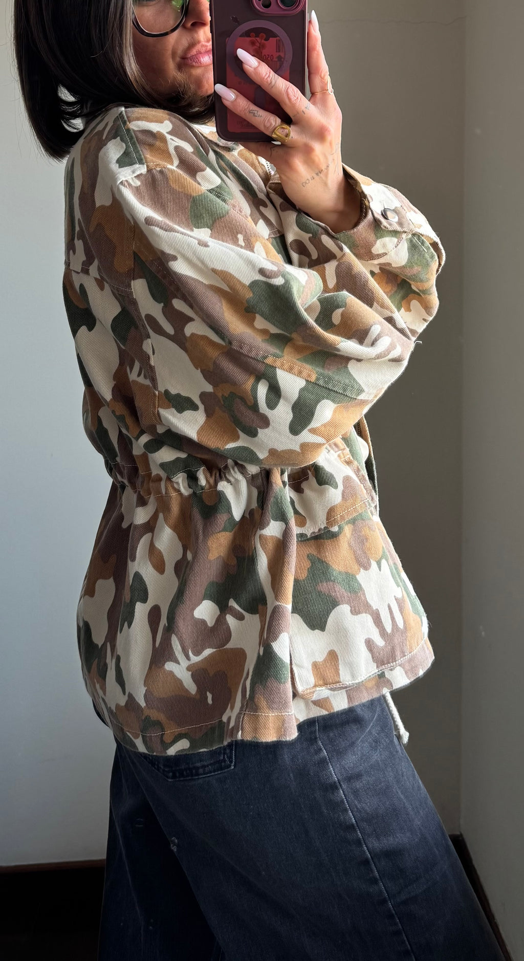 Giacca camouflage Lumina