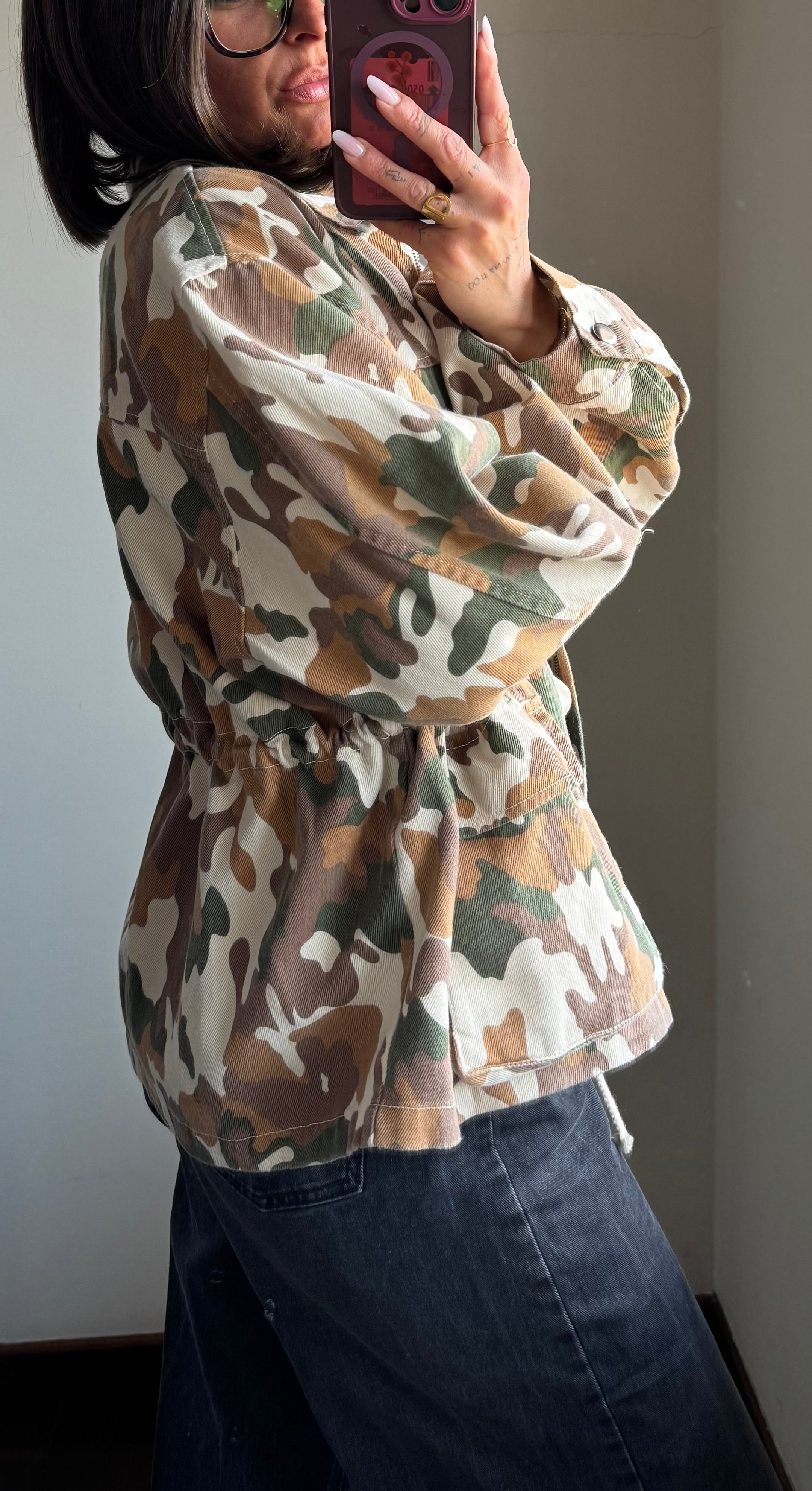 Giacca camouflage Lumina