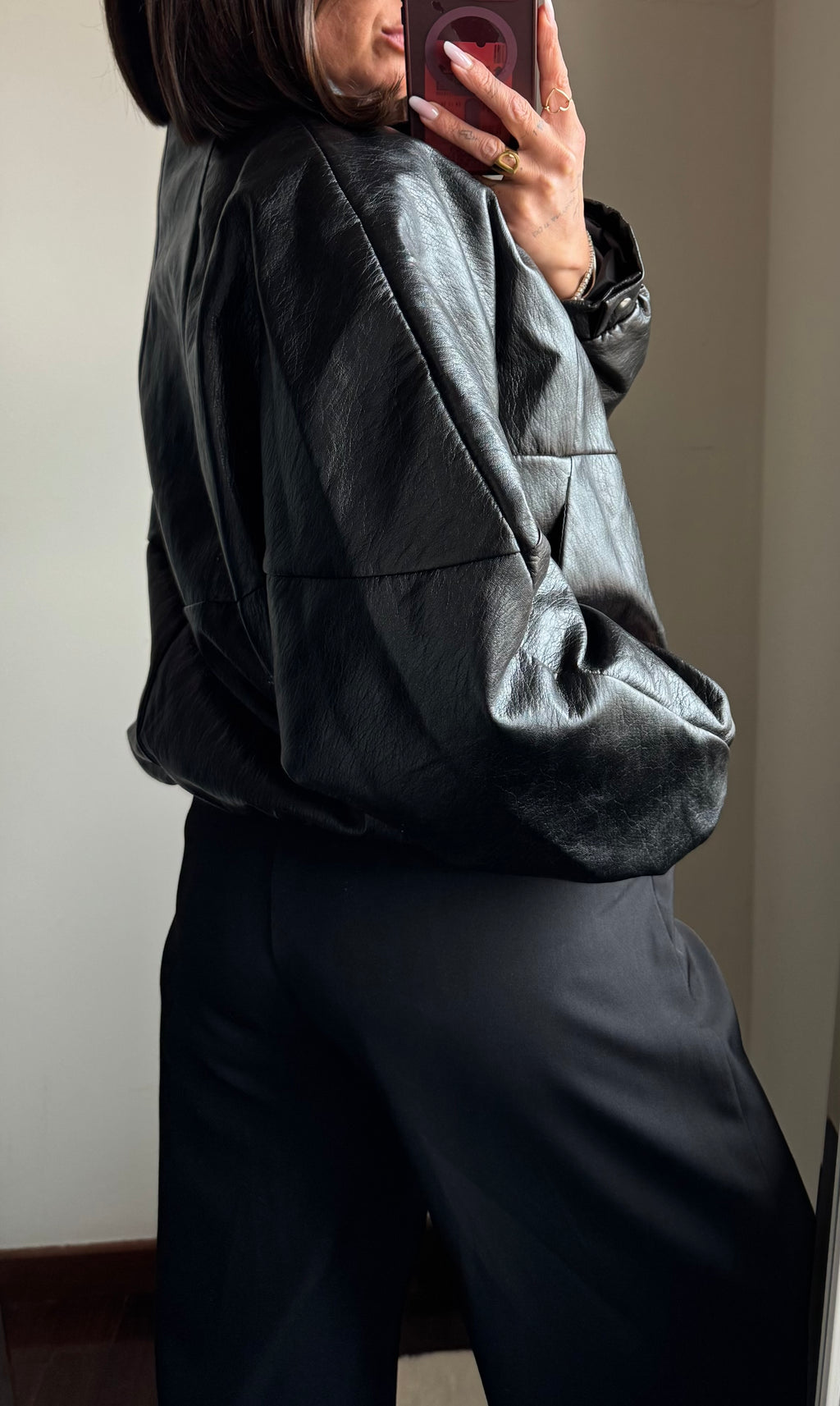 Bomber ecopelle