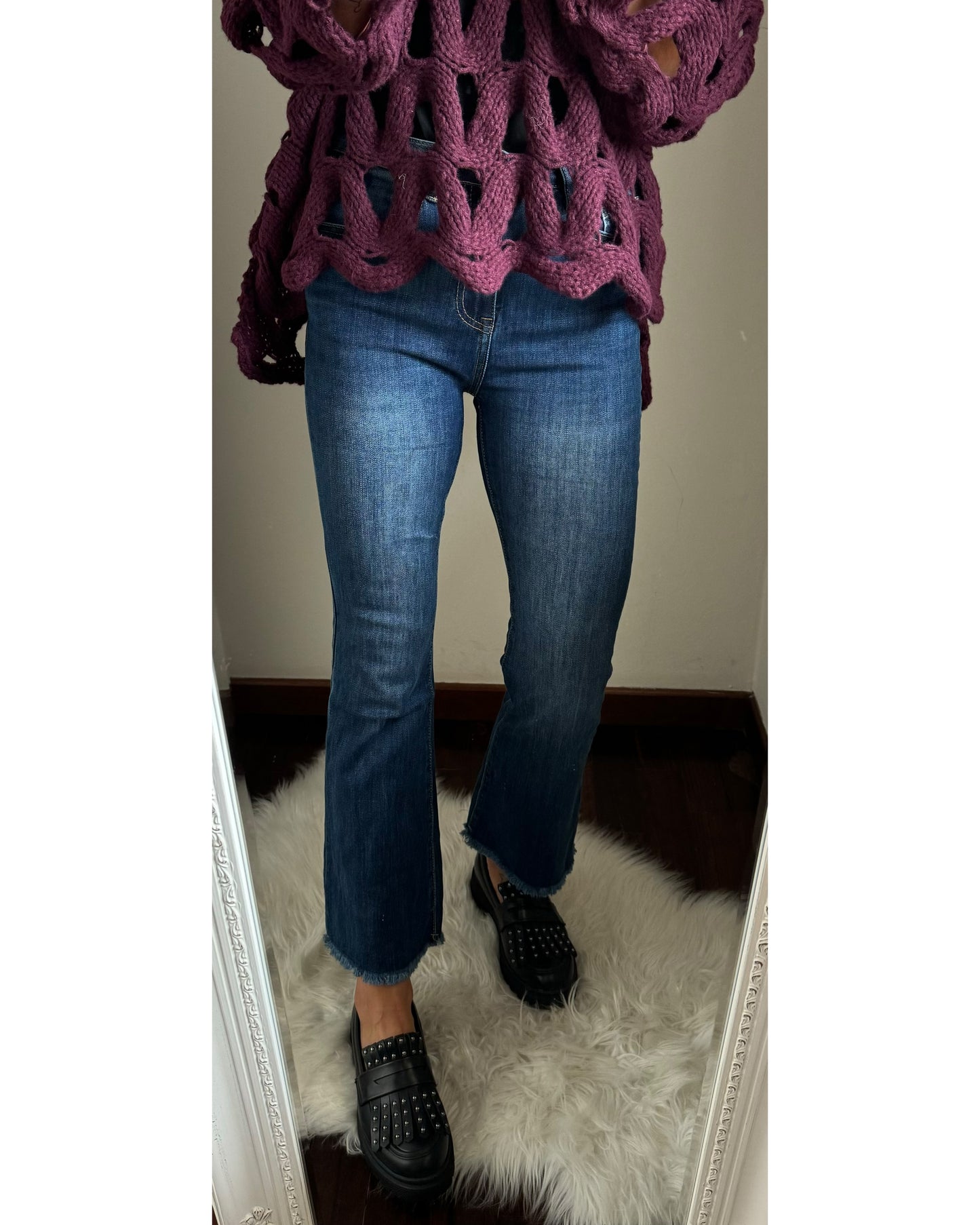Jeans a trombetta