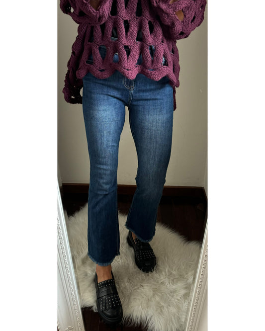 Jeans a trombetta