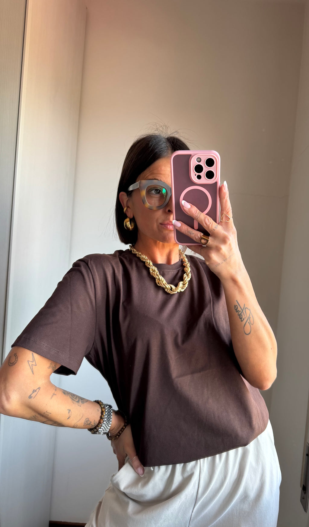 T-shirt basic Lumina