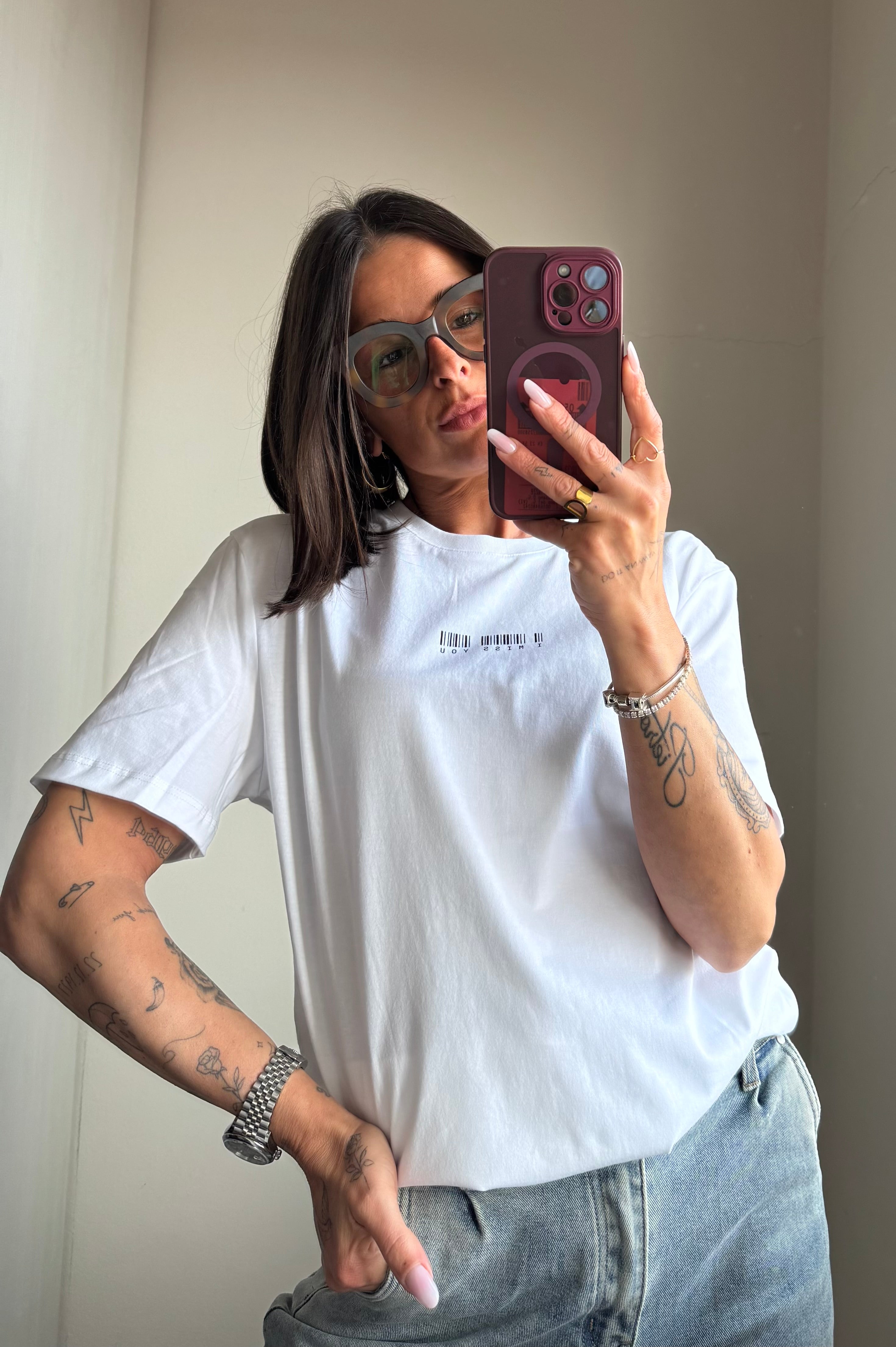 T-shirt I MISS YOU Lumina