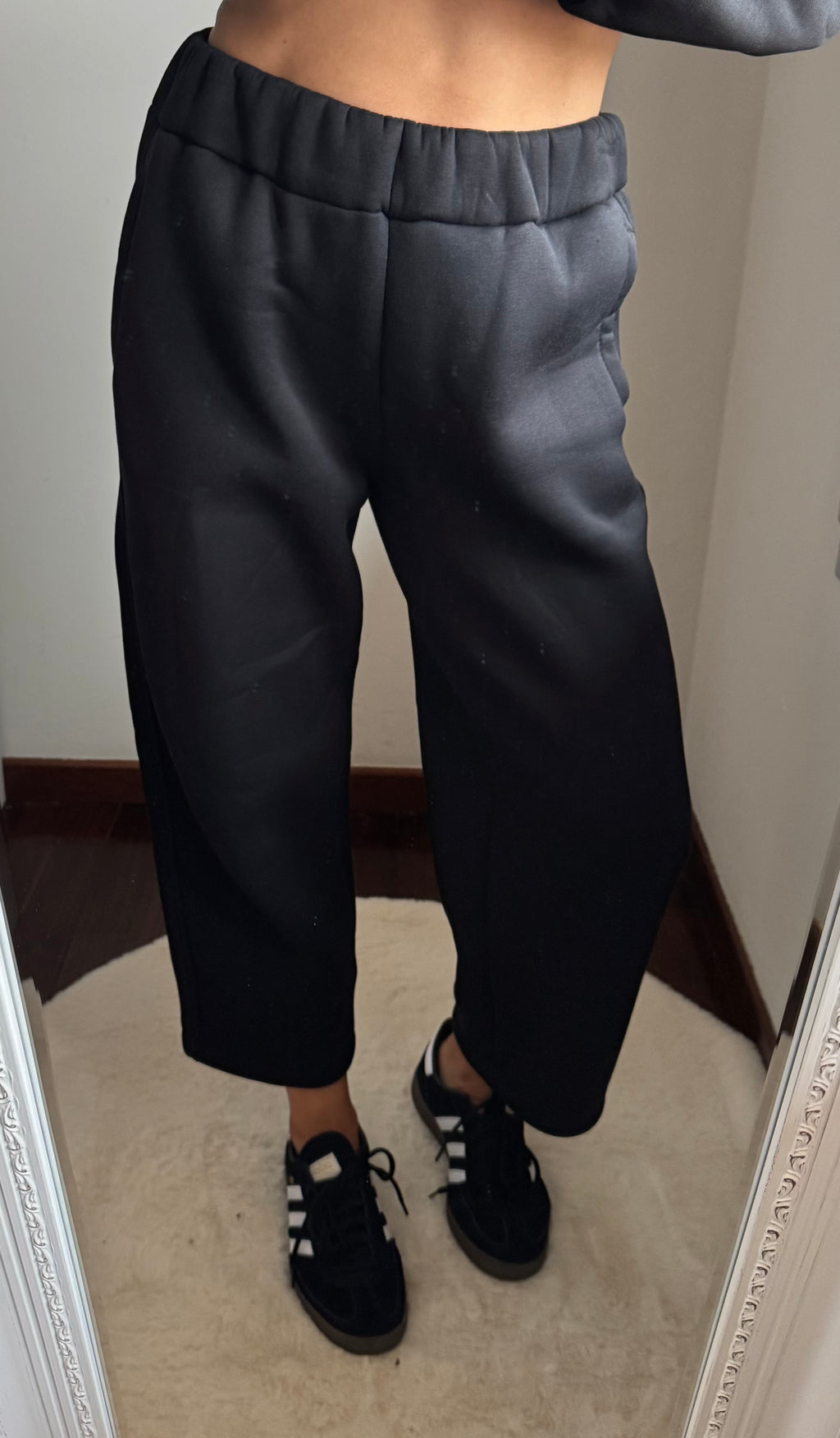 Coordinato tuta felpato