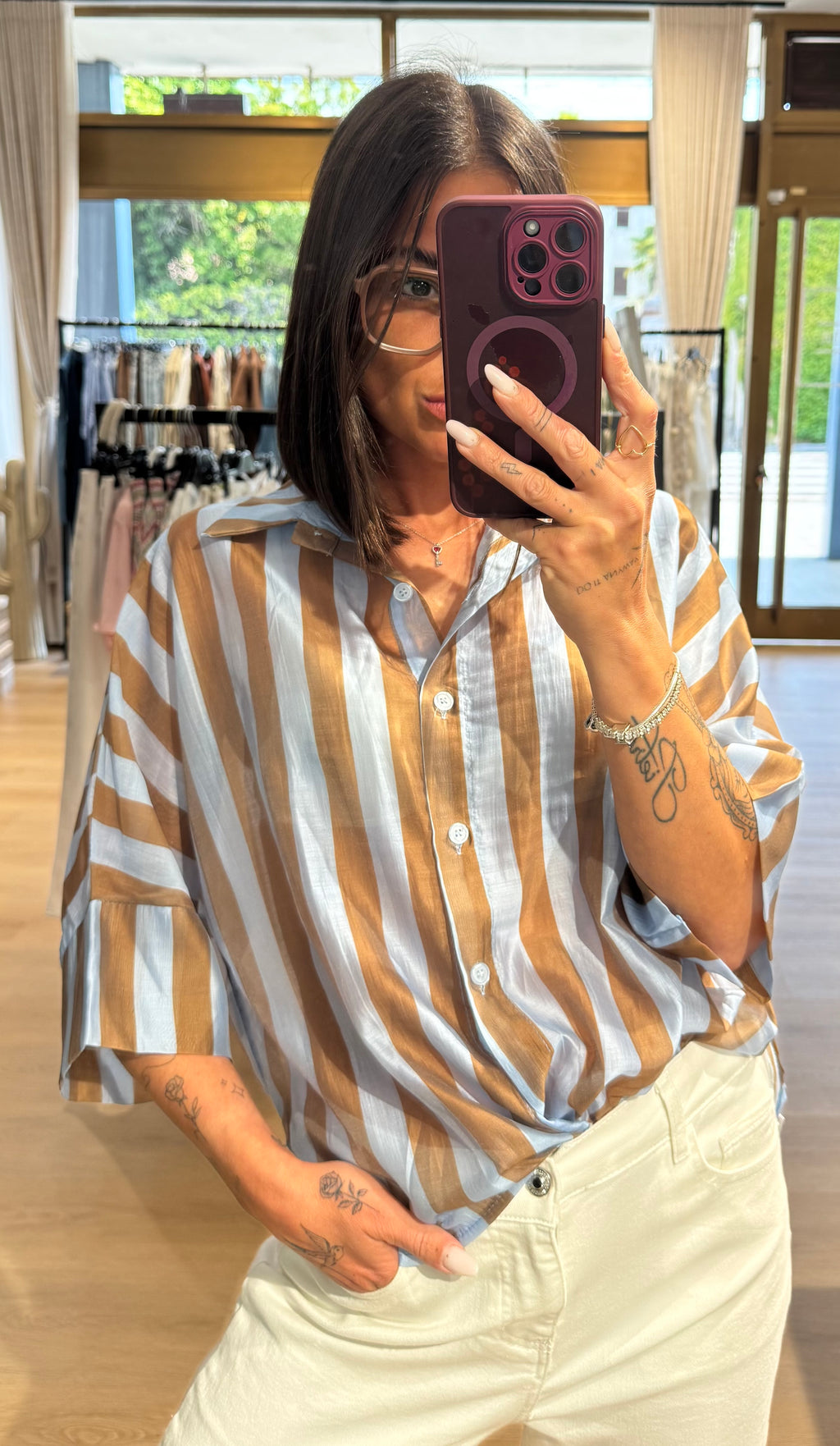 Camicia righe
