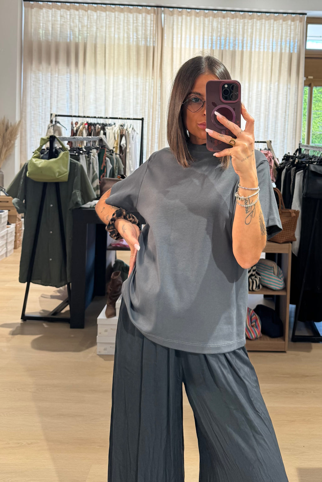 T-shirt basic a scatola