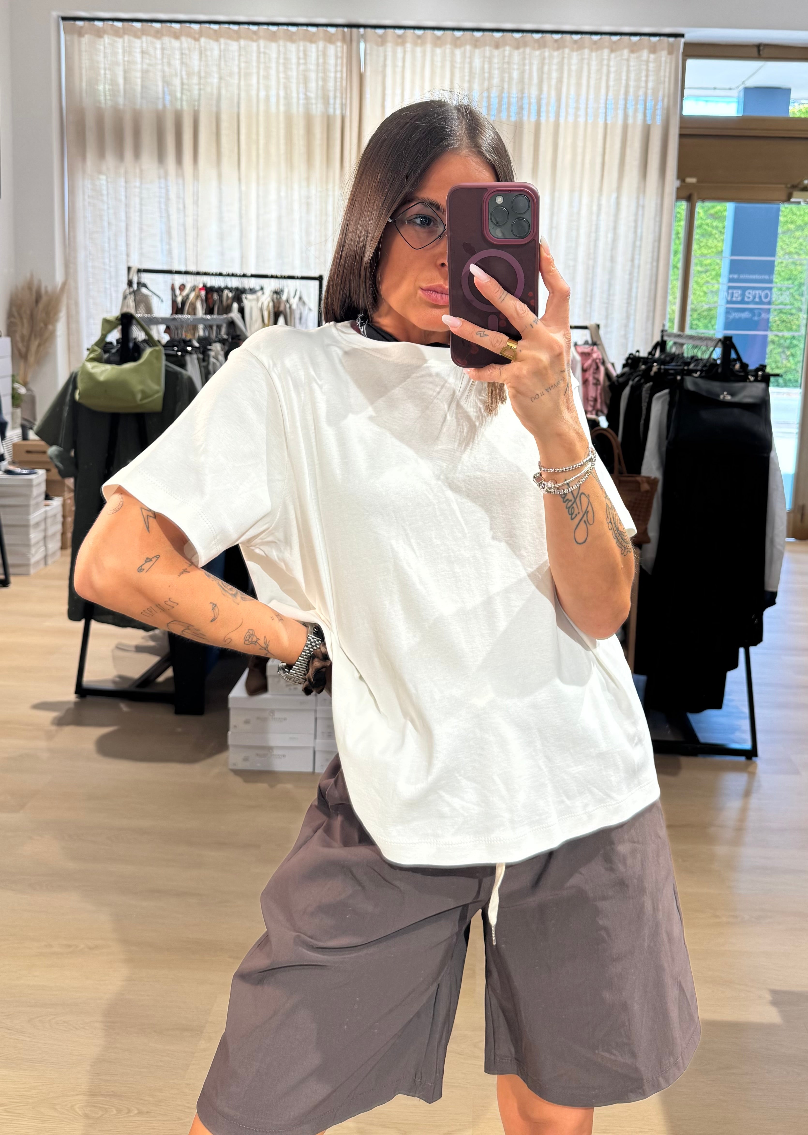 T-shirt basic a scatola