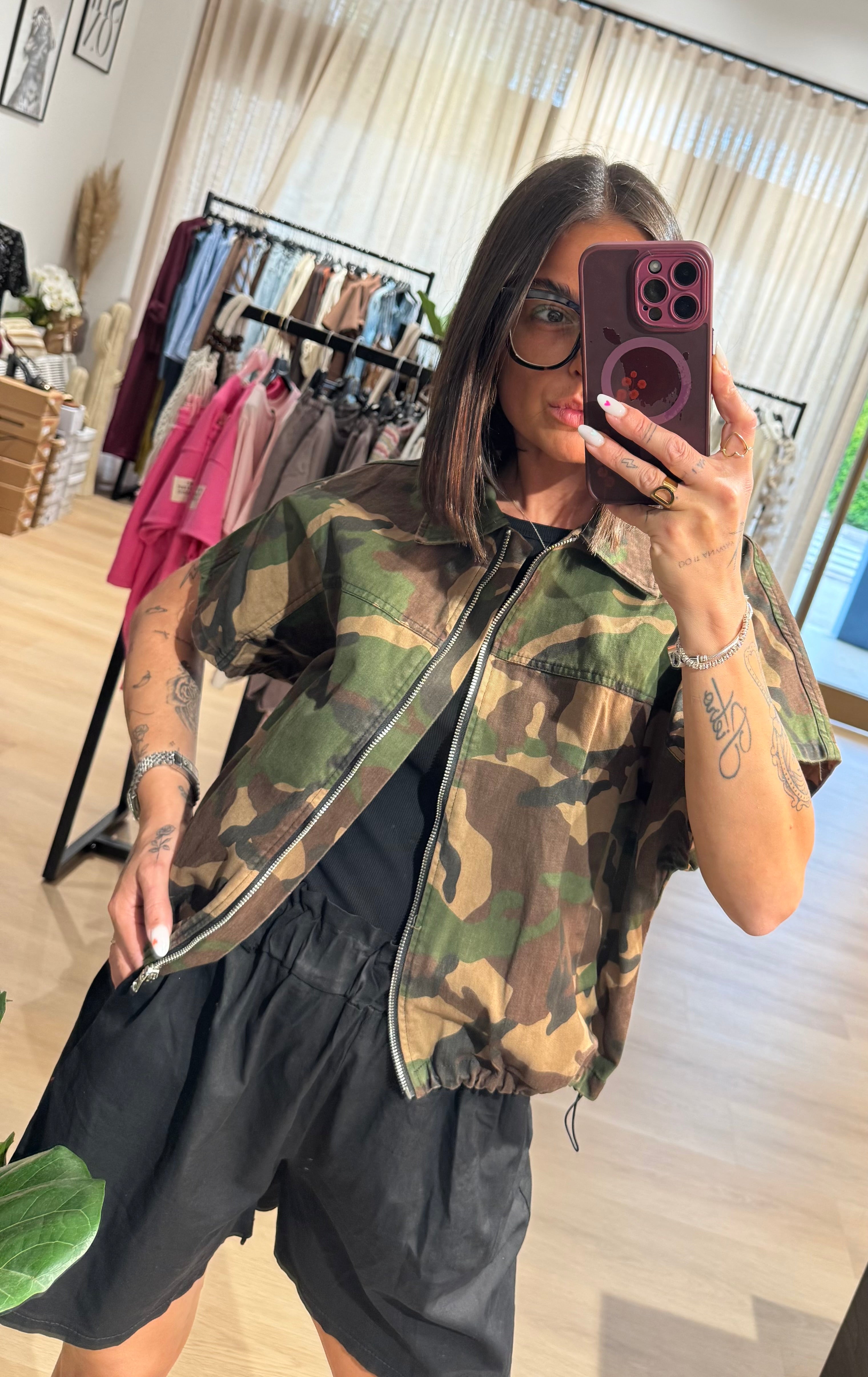 Gilet camouflage Lumina