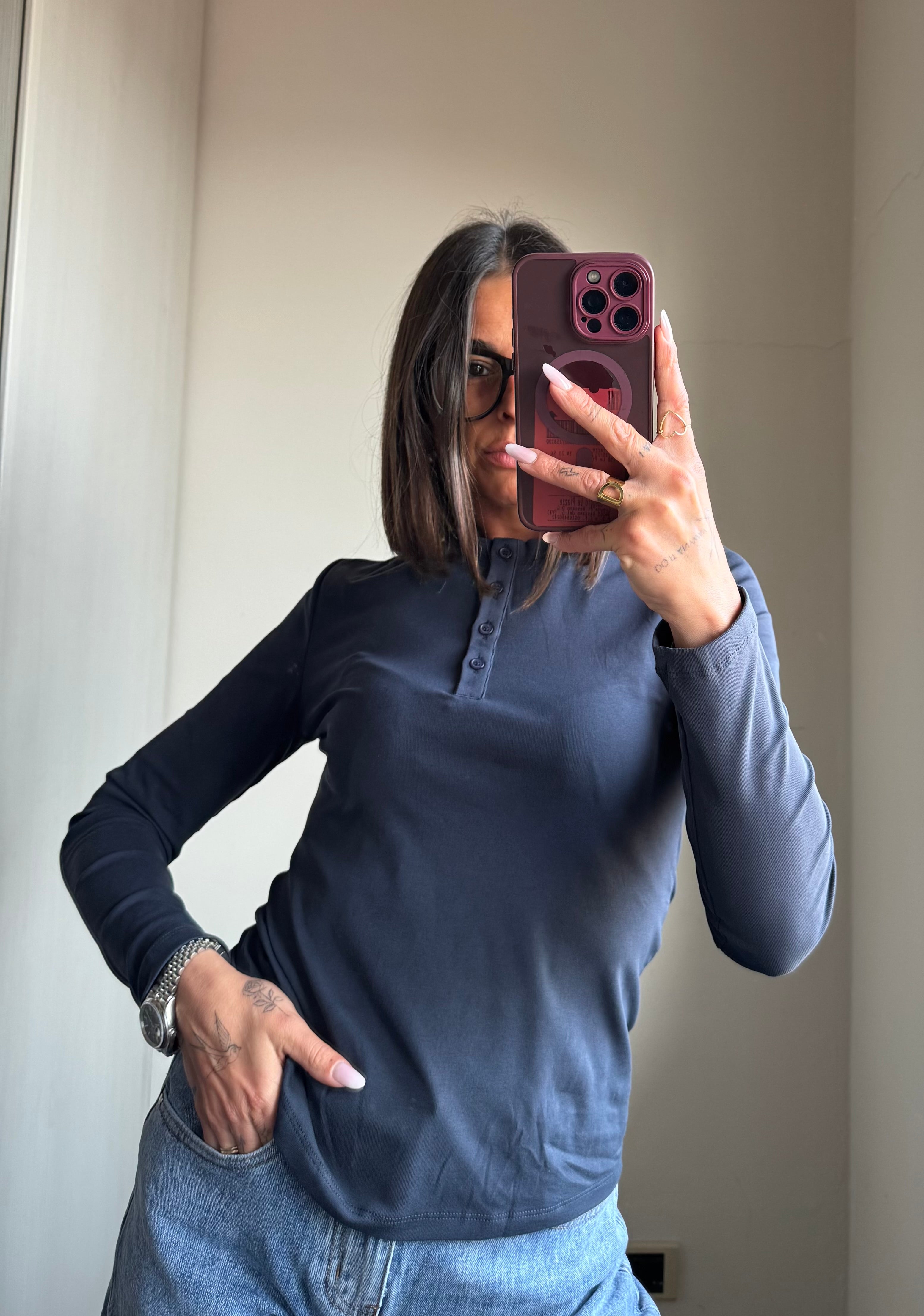 Maglia serafino LUMINA