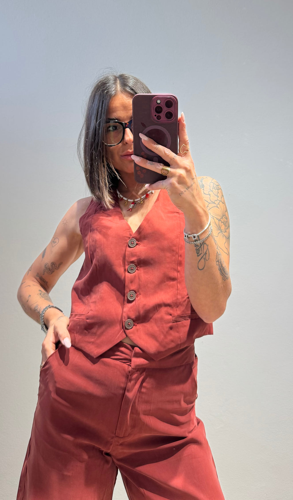Coordinato rouge
