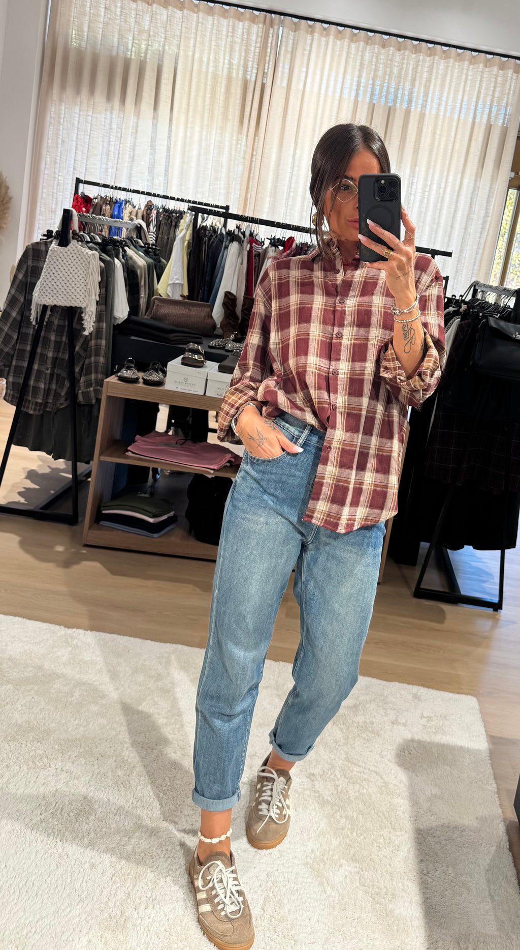 Jeans Olly lavaggio thè
