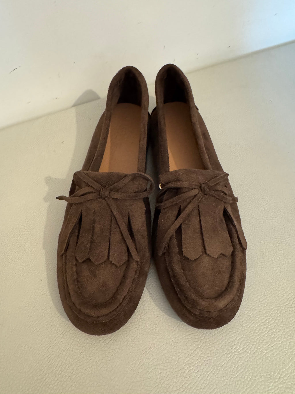 Mocassino scamosciato