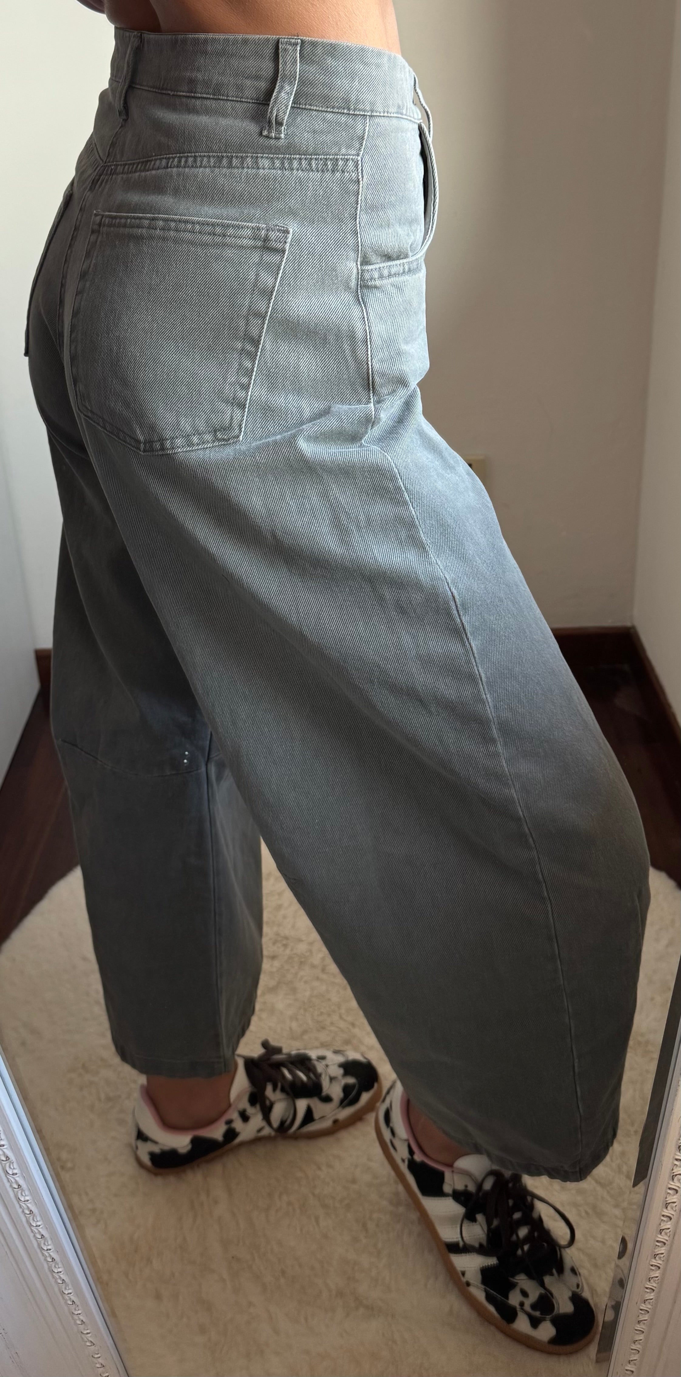 Jeans barrel Altamira GREY