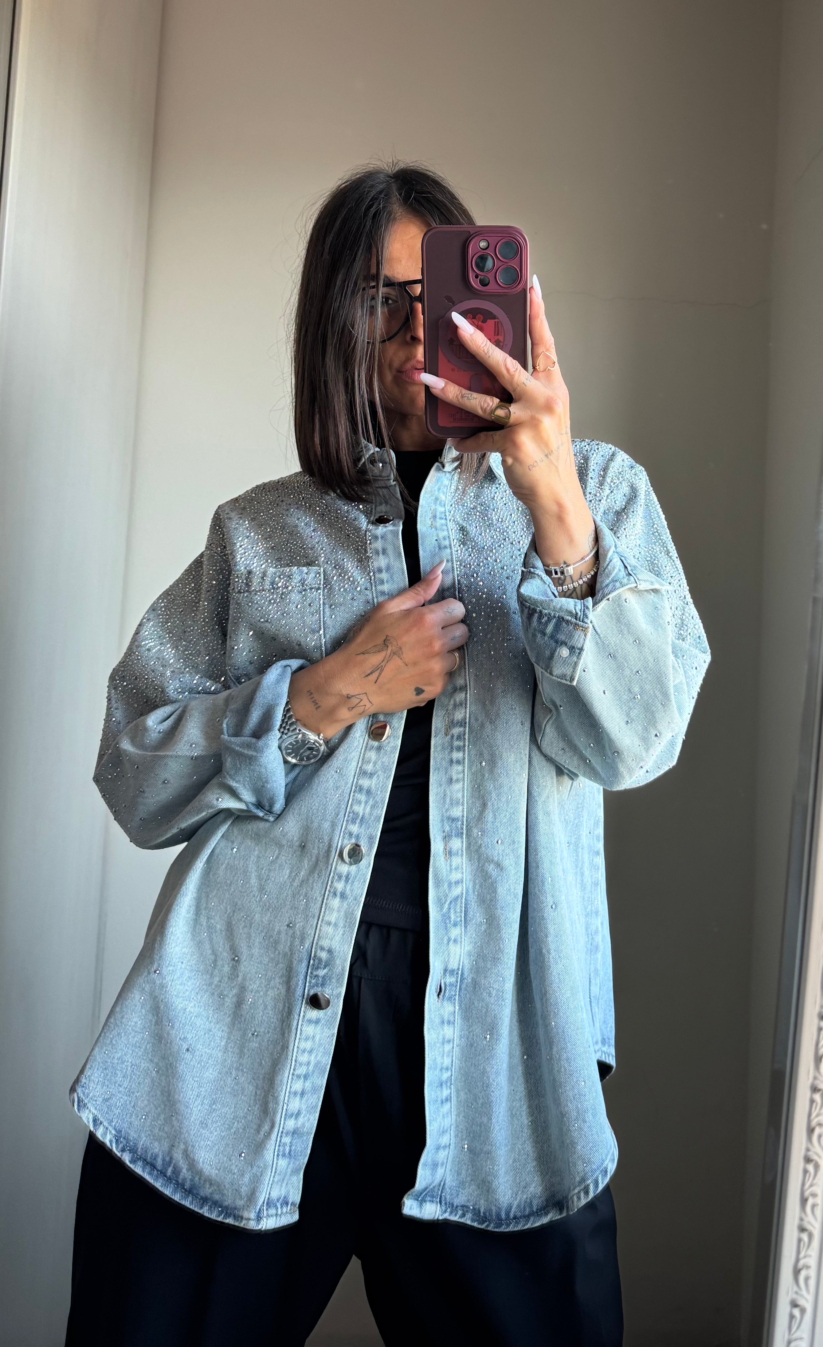 Giacca a camicia Laila