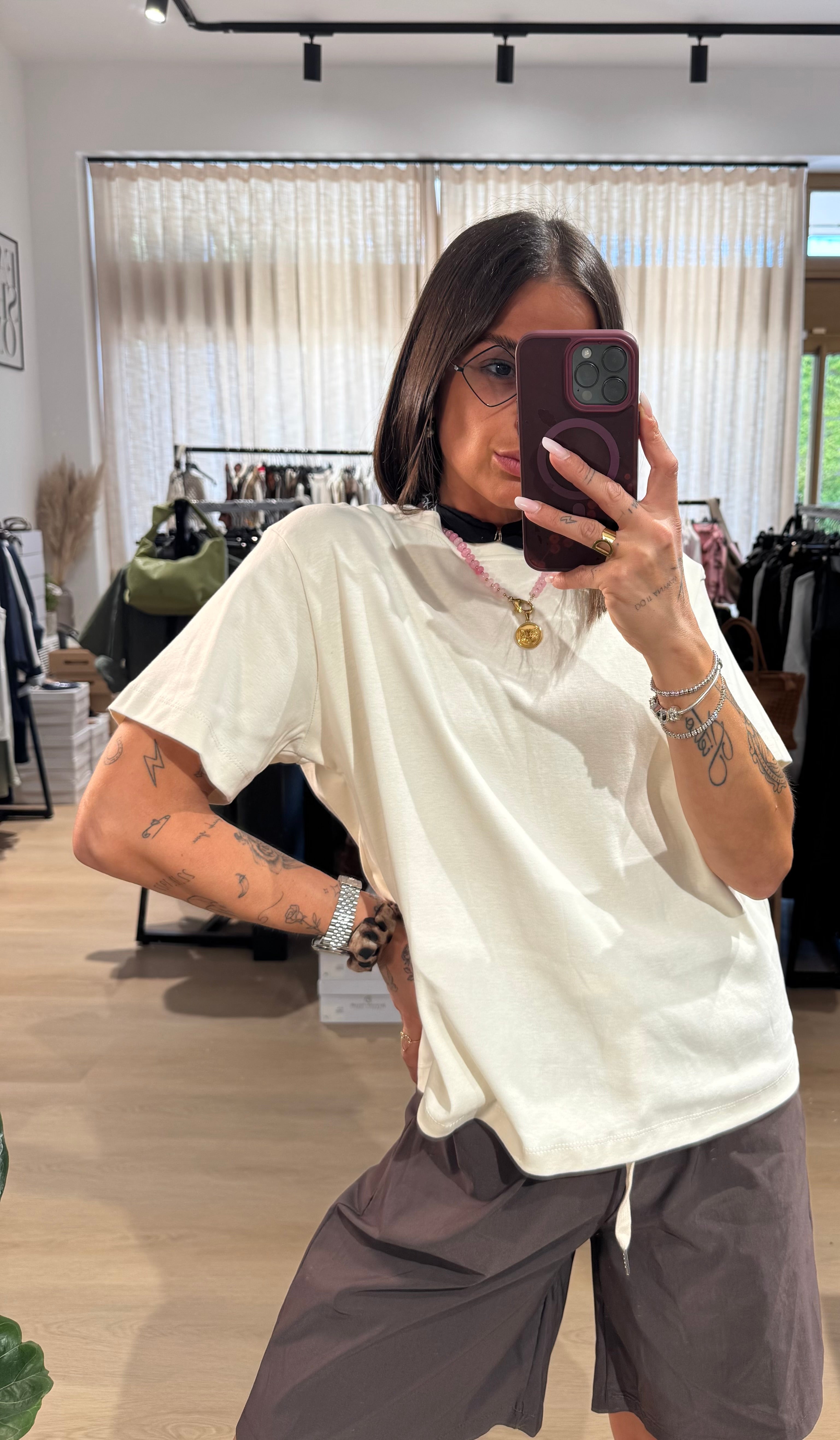 T-shirt basic a scatola