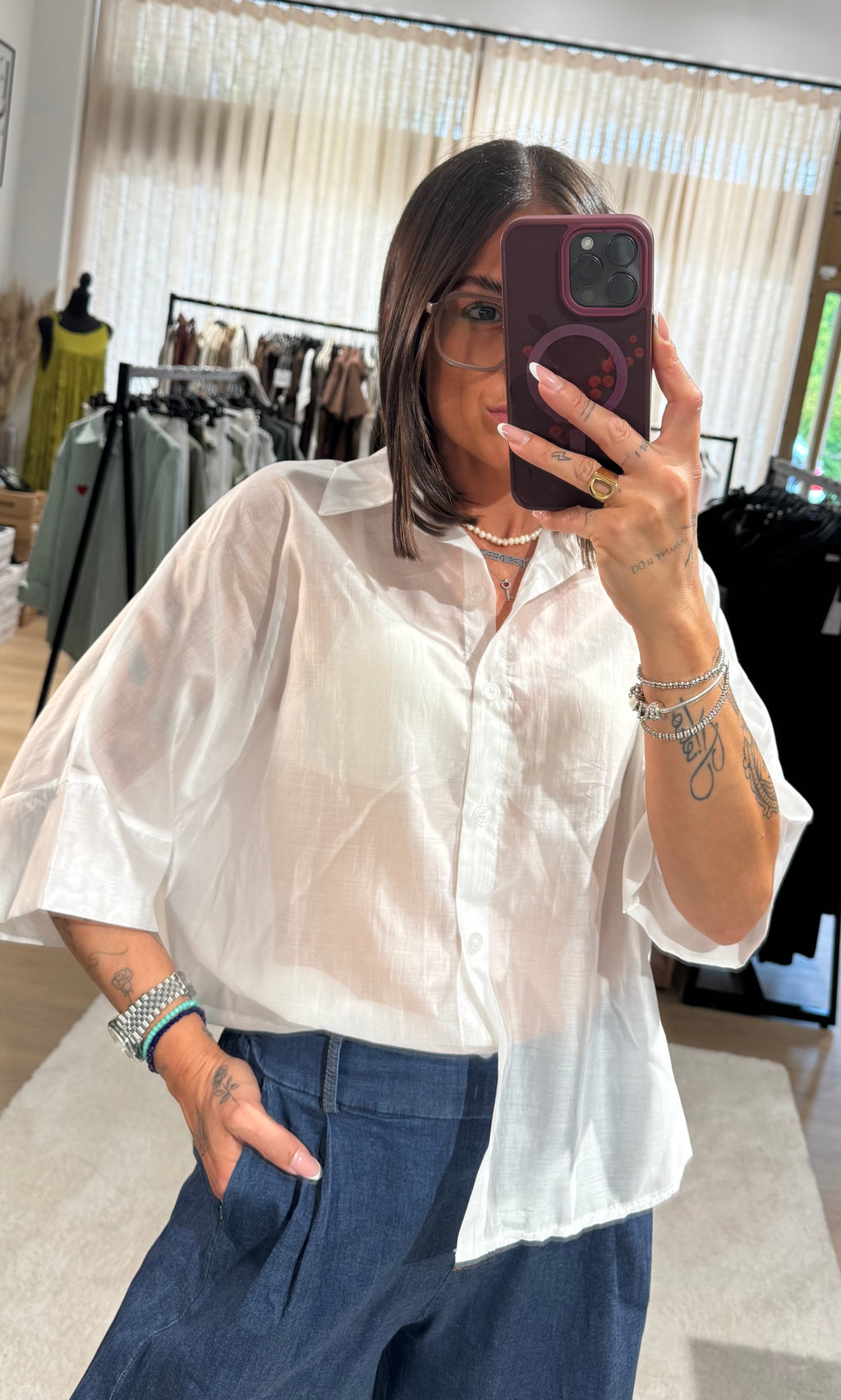 Camicia velo