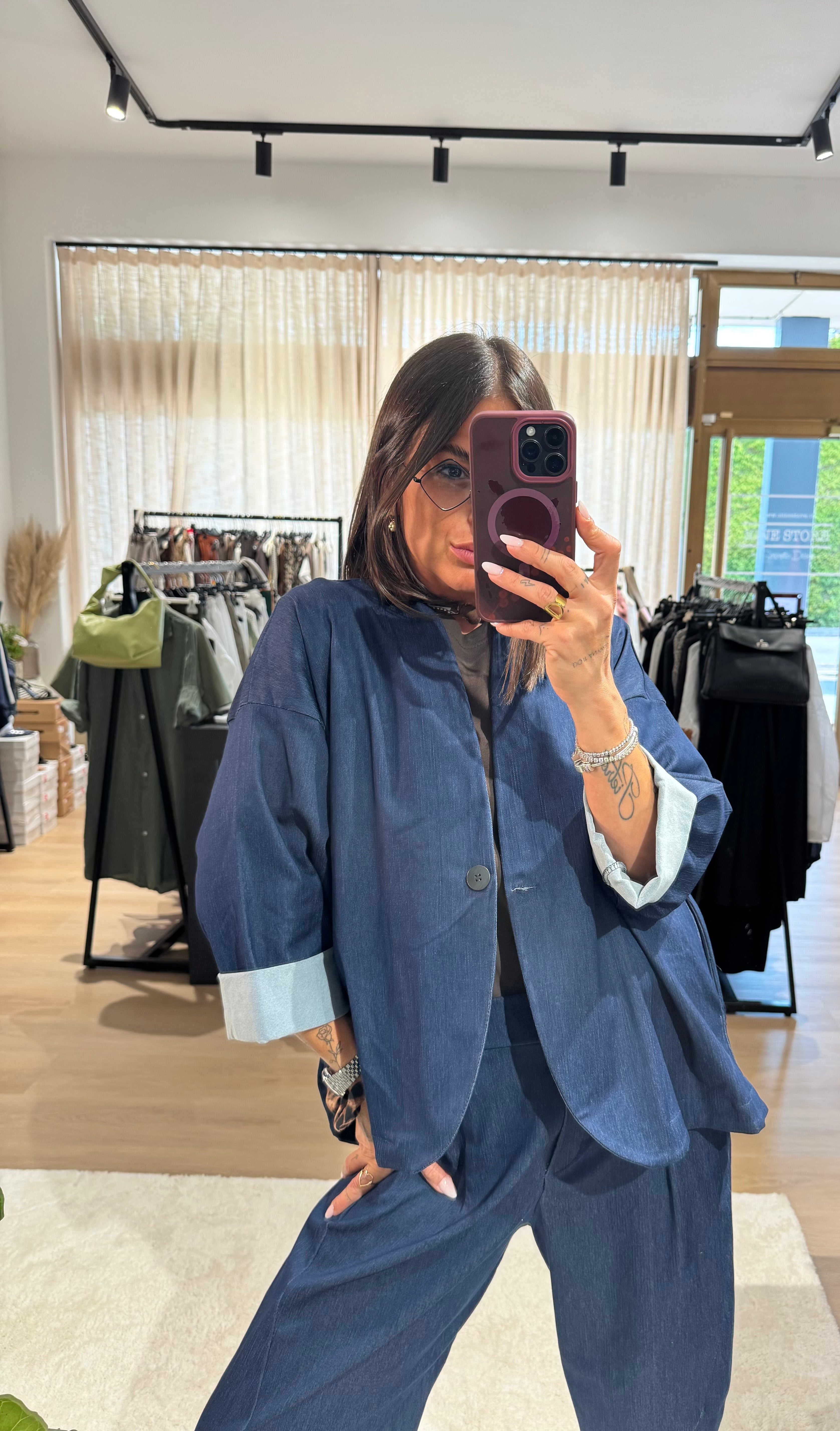 Blazer QUEEN simil jeans