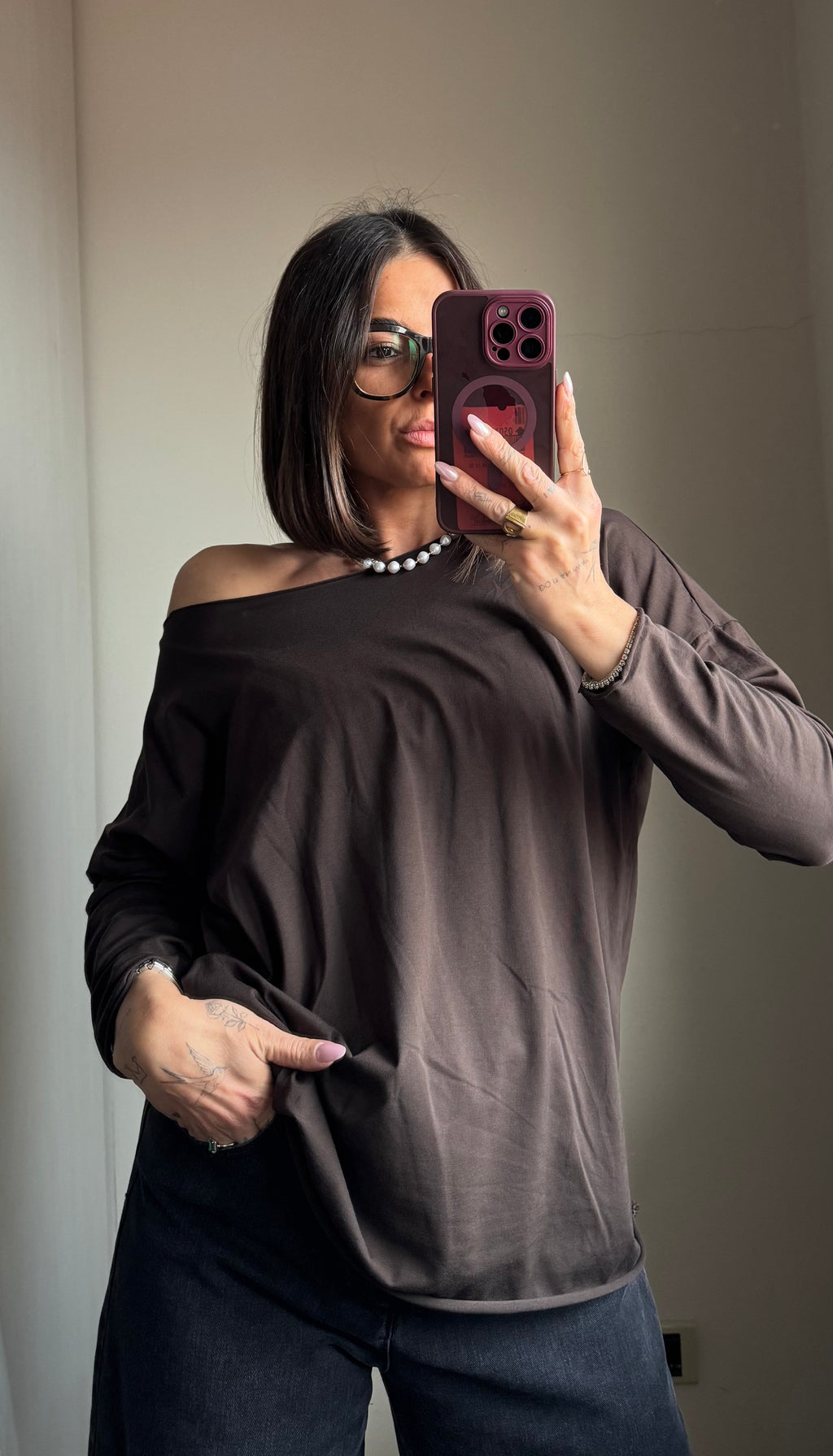 Maglia taglio laser LARGE FIT